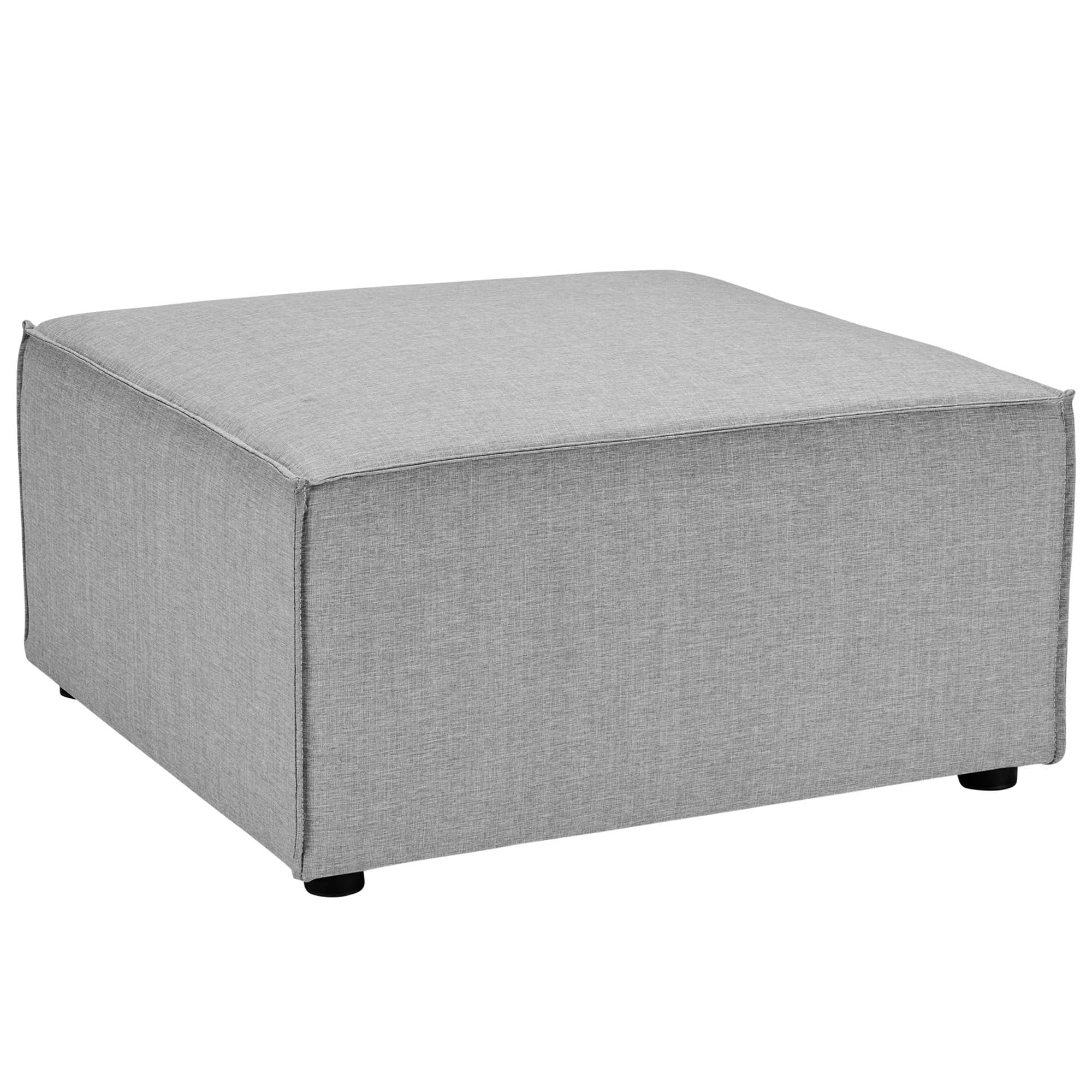 Saybrook Outdoor Patio Upholstered Sectional Sofa Ottoman by Modway - Best Buy Furniture