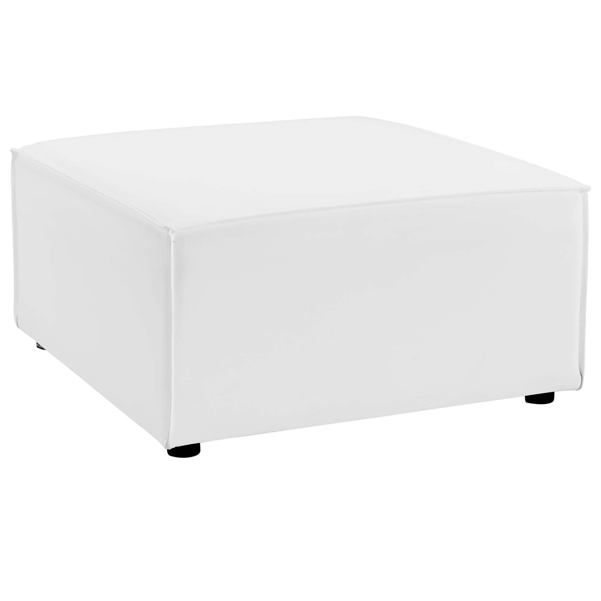 Saybrook Outdoor Patio Upholstered Sectional Sofa Ottoman by Modway - Best Buy Furniture
