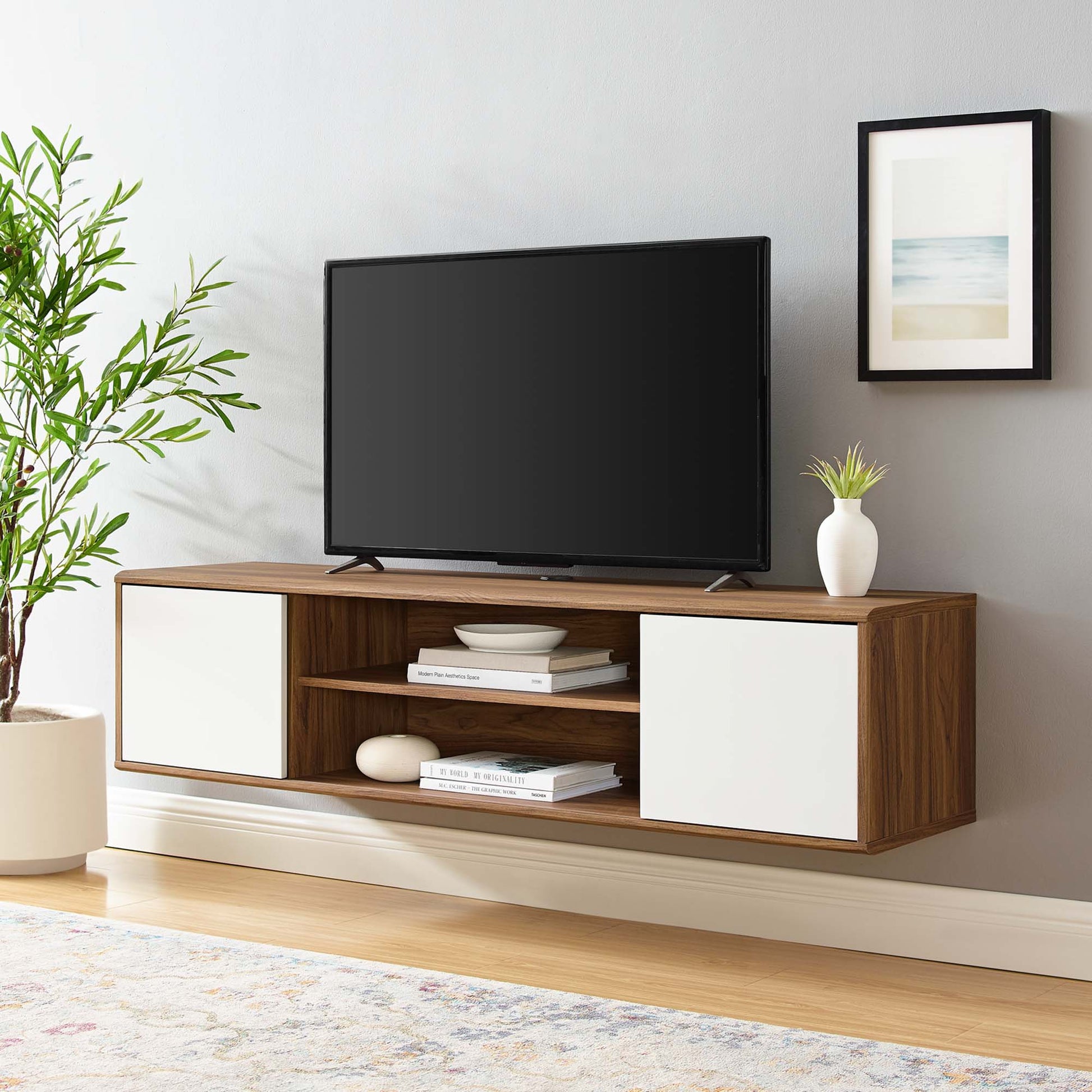 Envision 60" Wall Mount TV Stand - Best Buy Furniture