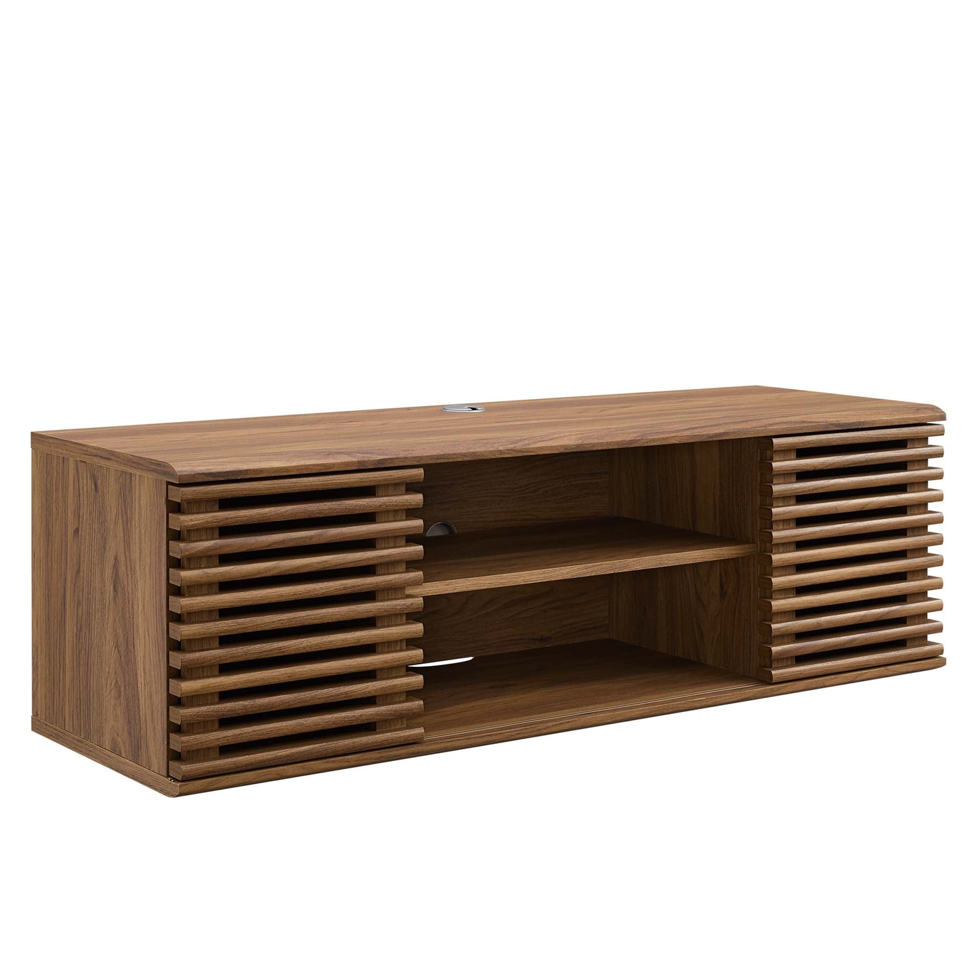 Render 46" Wall-Mount Media Console TV Stand - Best Buy Furniture