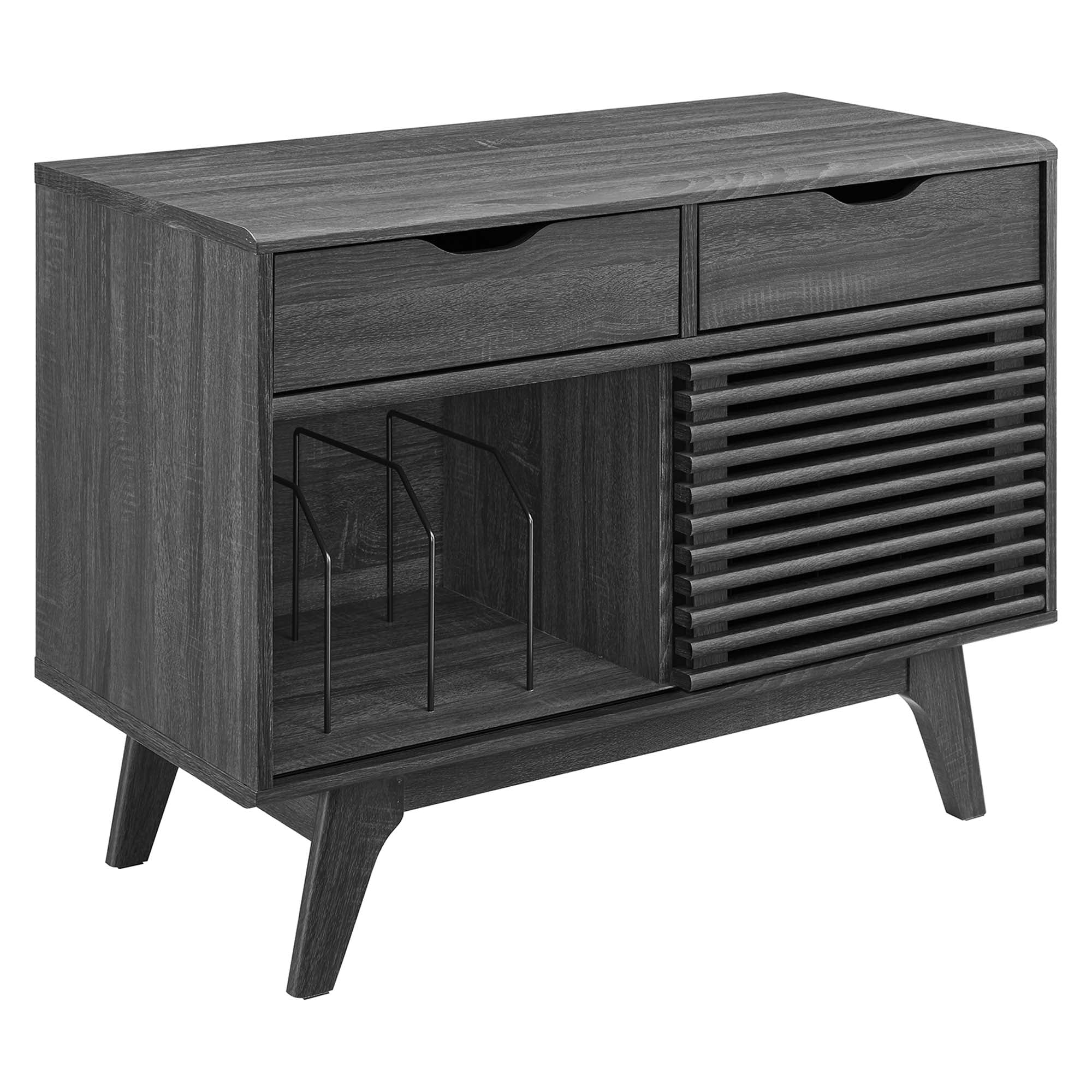 Render Vinyl Record Display Stand by Modway - Best Buy Furniture