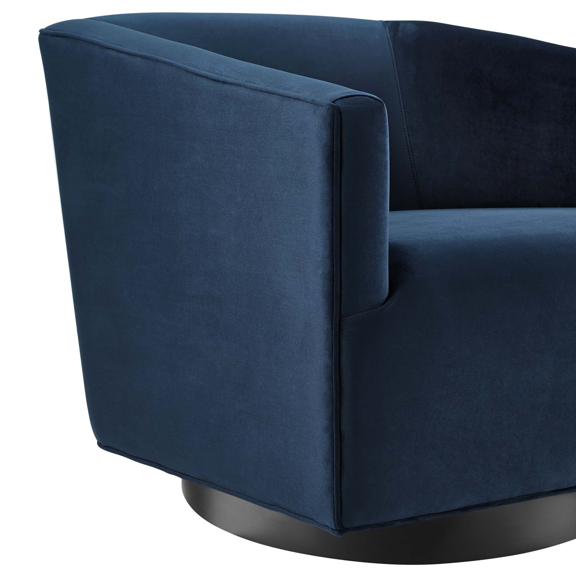 Twist Performance Velvet Swivel Chair Set of 2 - Best Buy Furniture