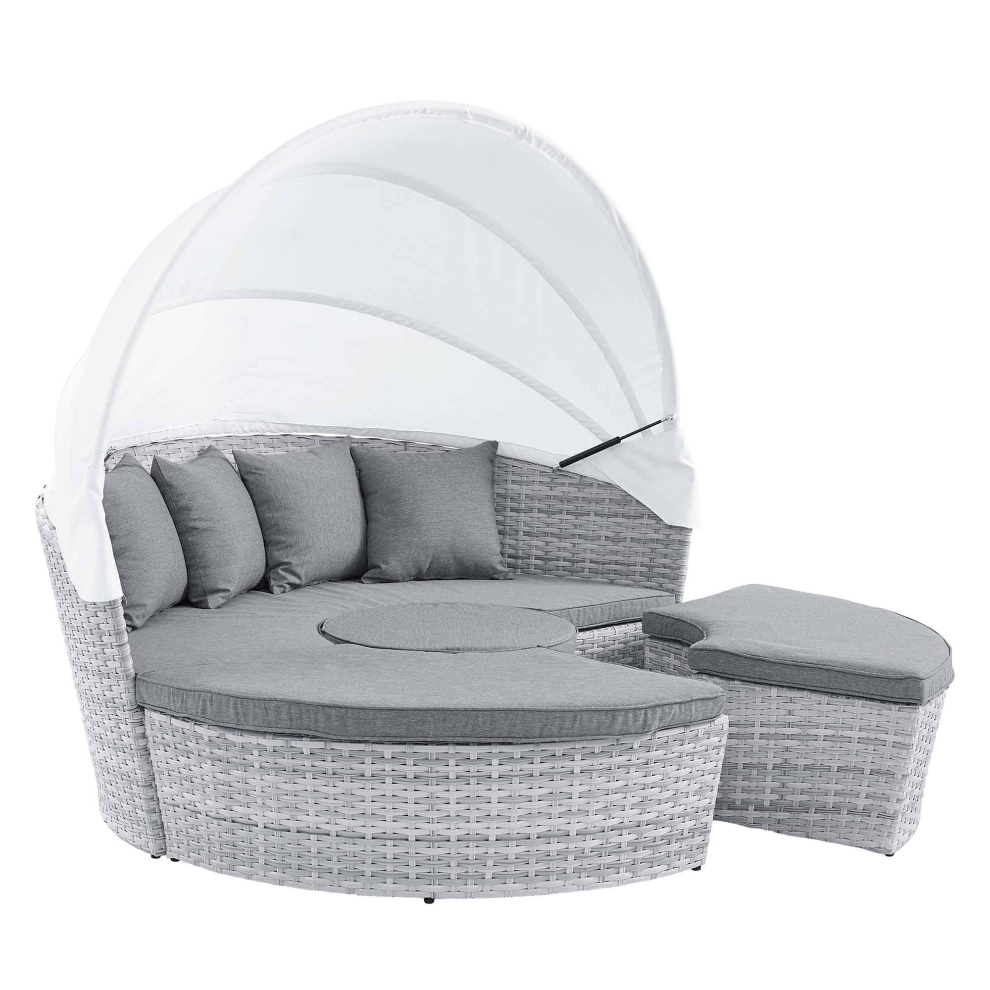 Scottsdale Canopy Outdoor Patio Daybed by Modway - Best Buy Furniture