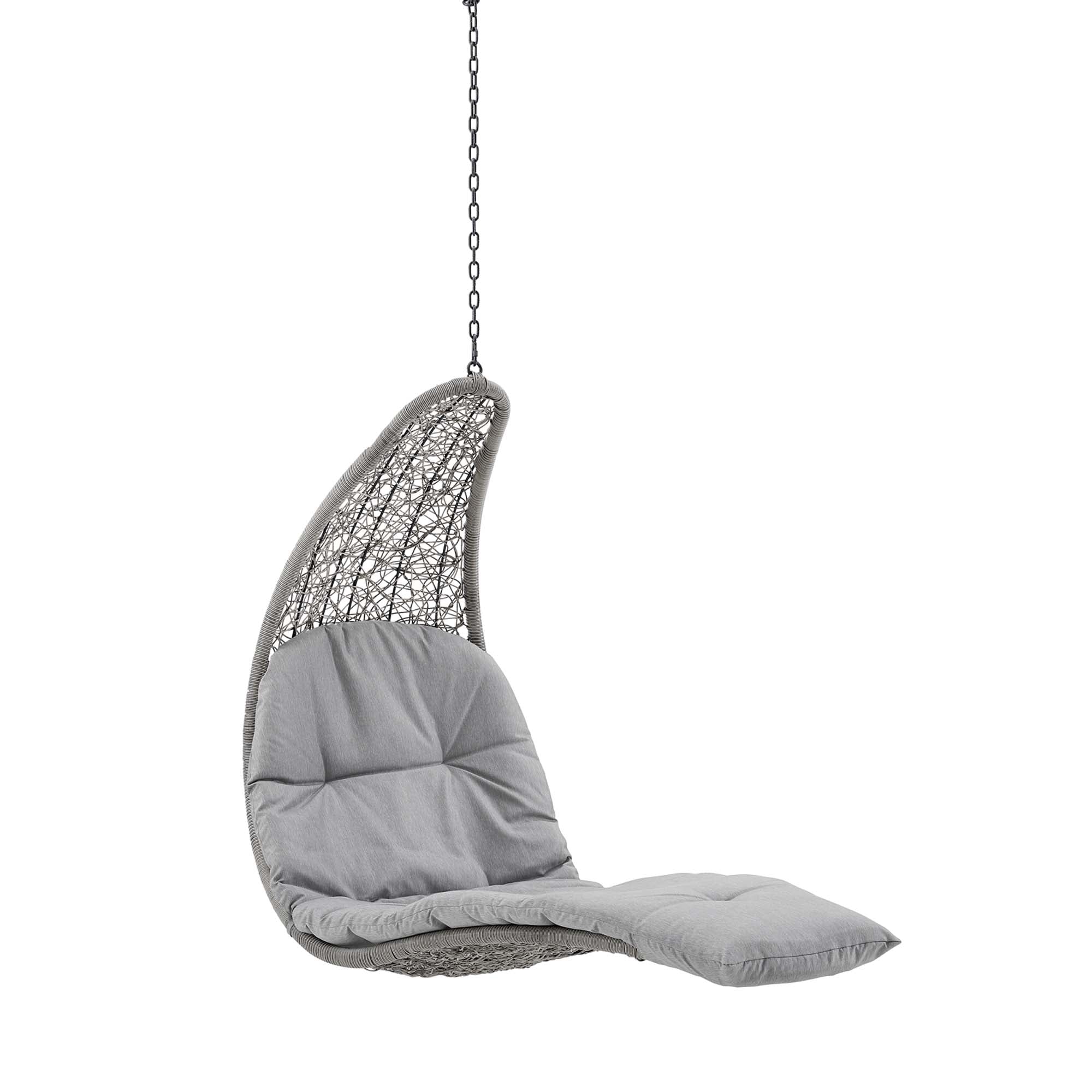 Landscape Hanging Chaise Lounge Outdoor Patio Swing Chair by Modway - Best Buy Furniture