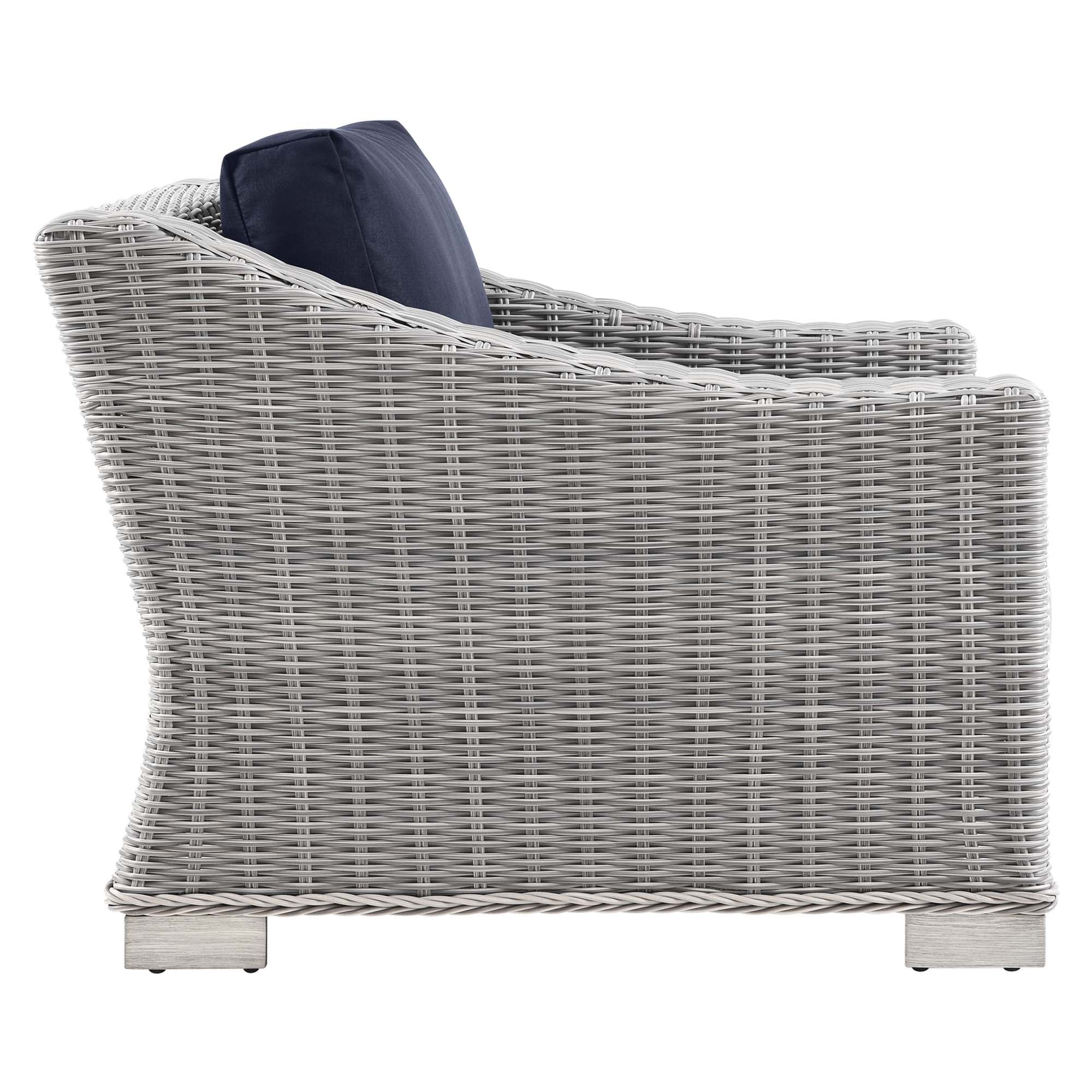 Conway Outdoor Patio Wicker Rattan Armchair by Modway - Best Buy Furniture