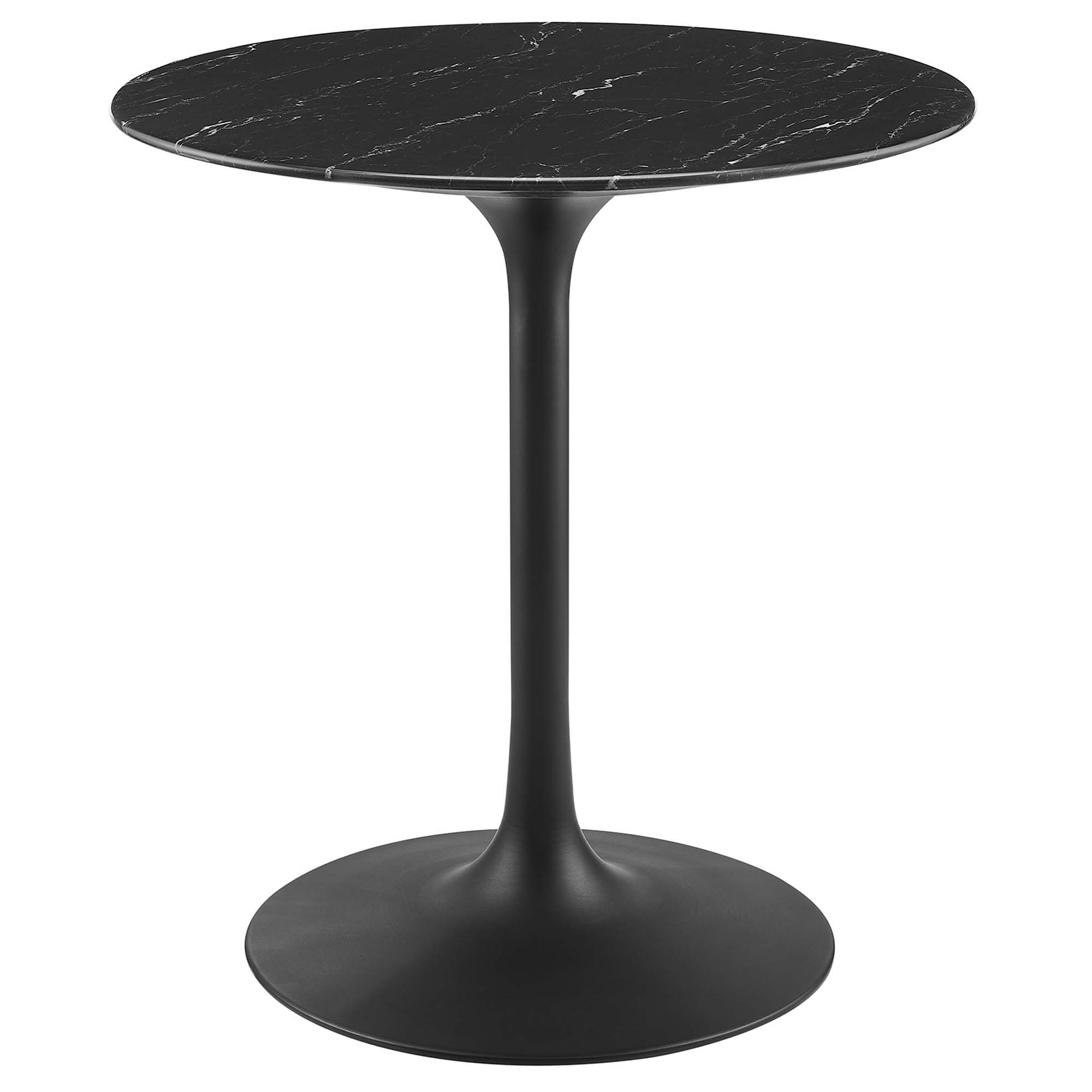 Lippa 28" Round Faux Marble Dining Table by Modway - Best Buy Furniture