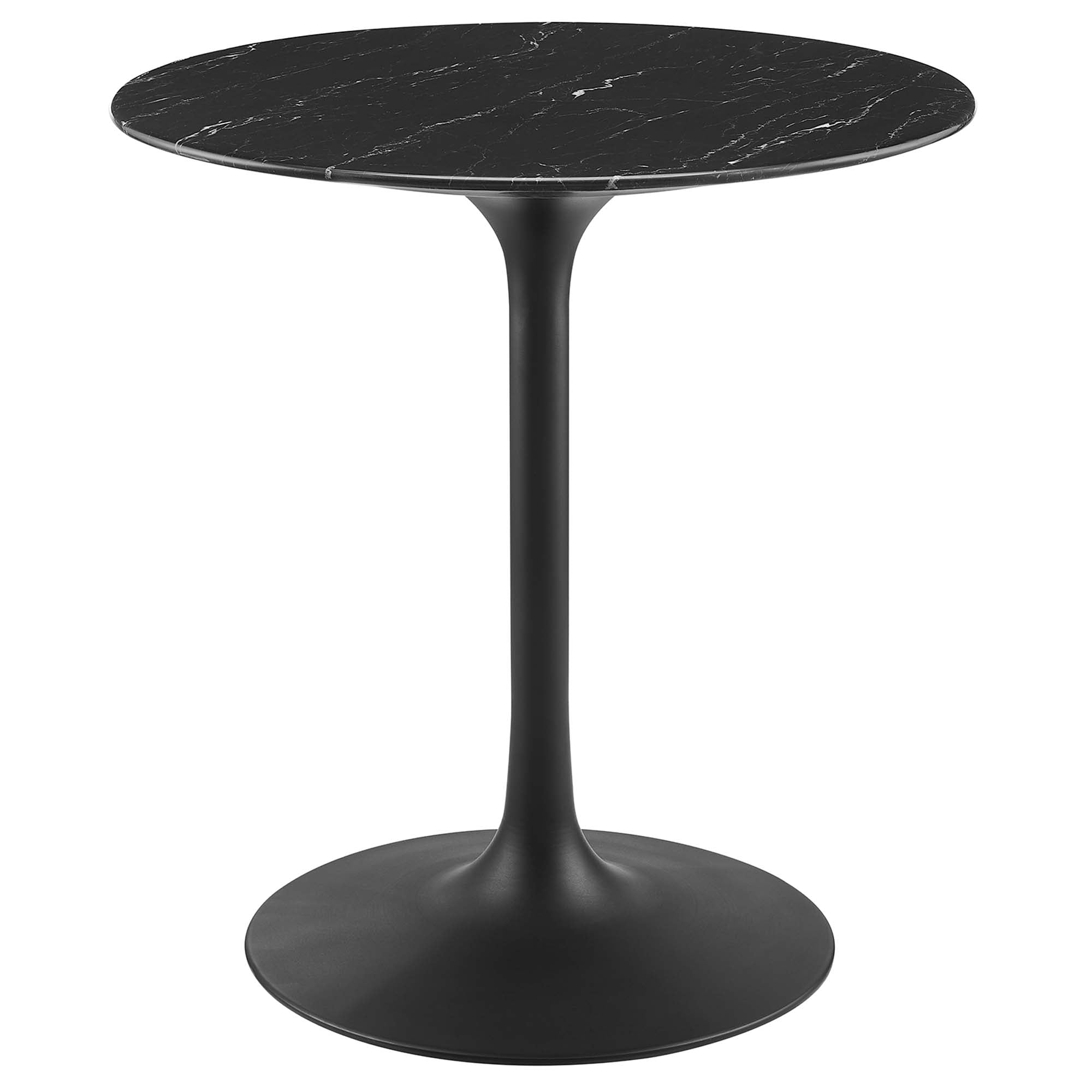 Lippa 28" Round Faux Marble Dining Table by Modway - Best Buy Furniture