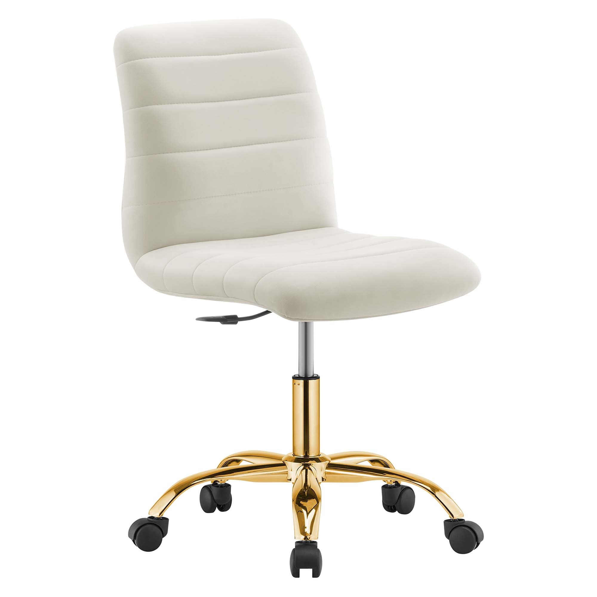 Ripple Armless Performance Velvet Office Chair by Modway - Best Buy Furniture
