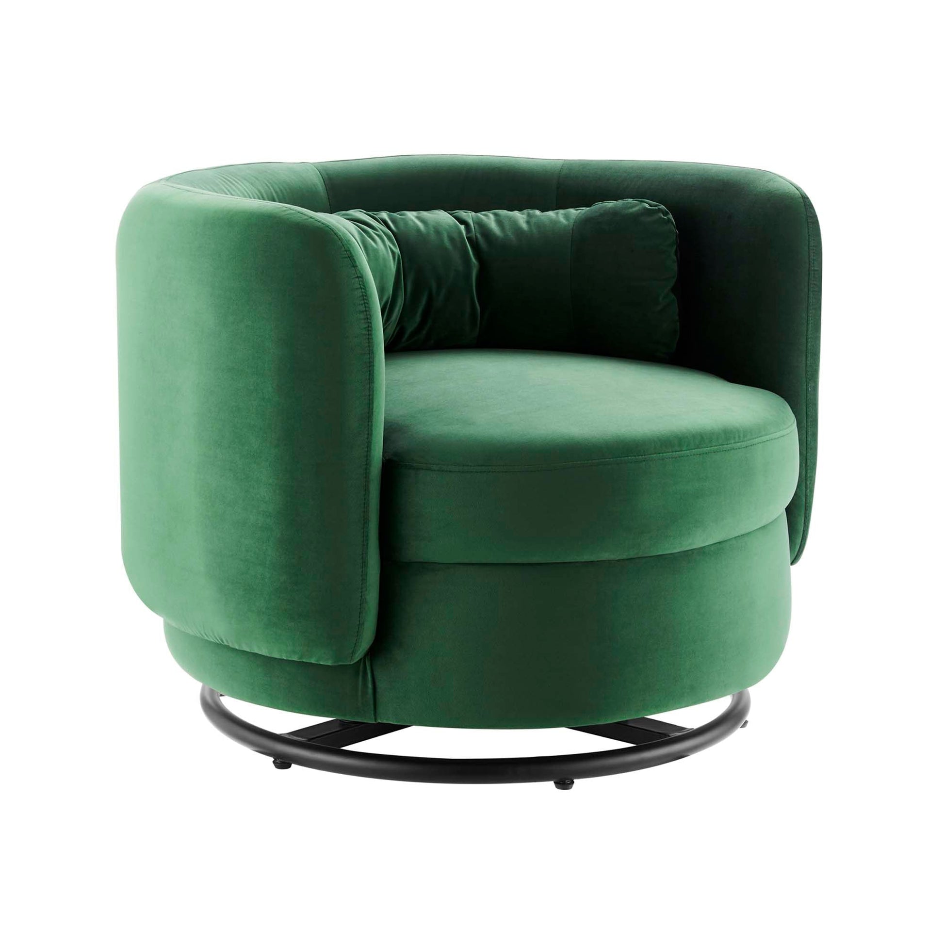 Relish Performance Velvet Swivel Chair - Best Buy Furniture