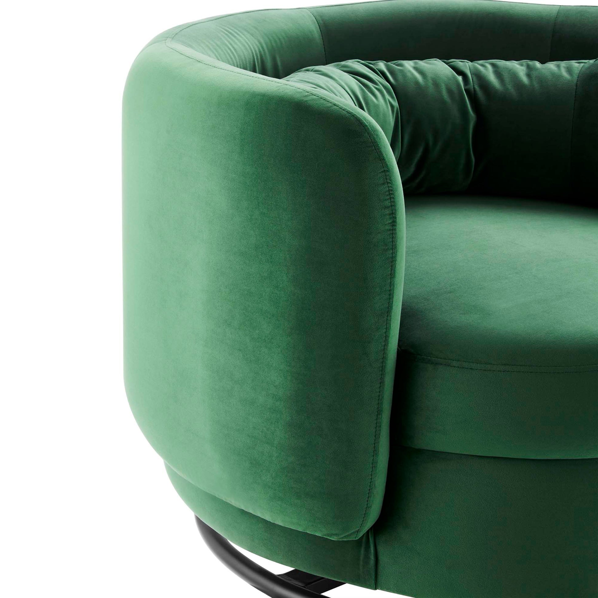 Relish Performance Velvet Swivel Chair - Best Buy Furniture