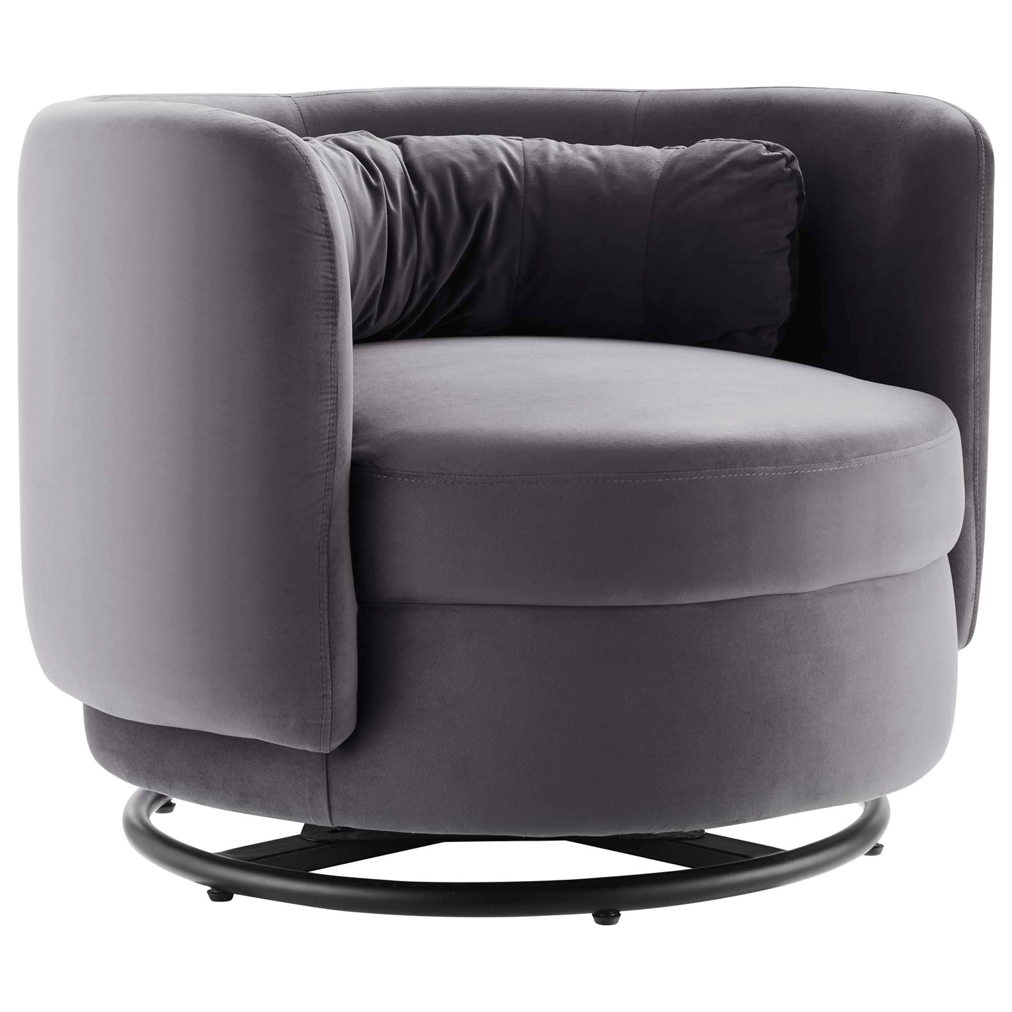 Relish Performance Velvet Swivel Chair - Best Buy Furniture