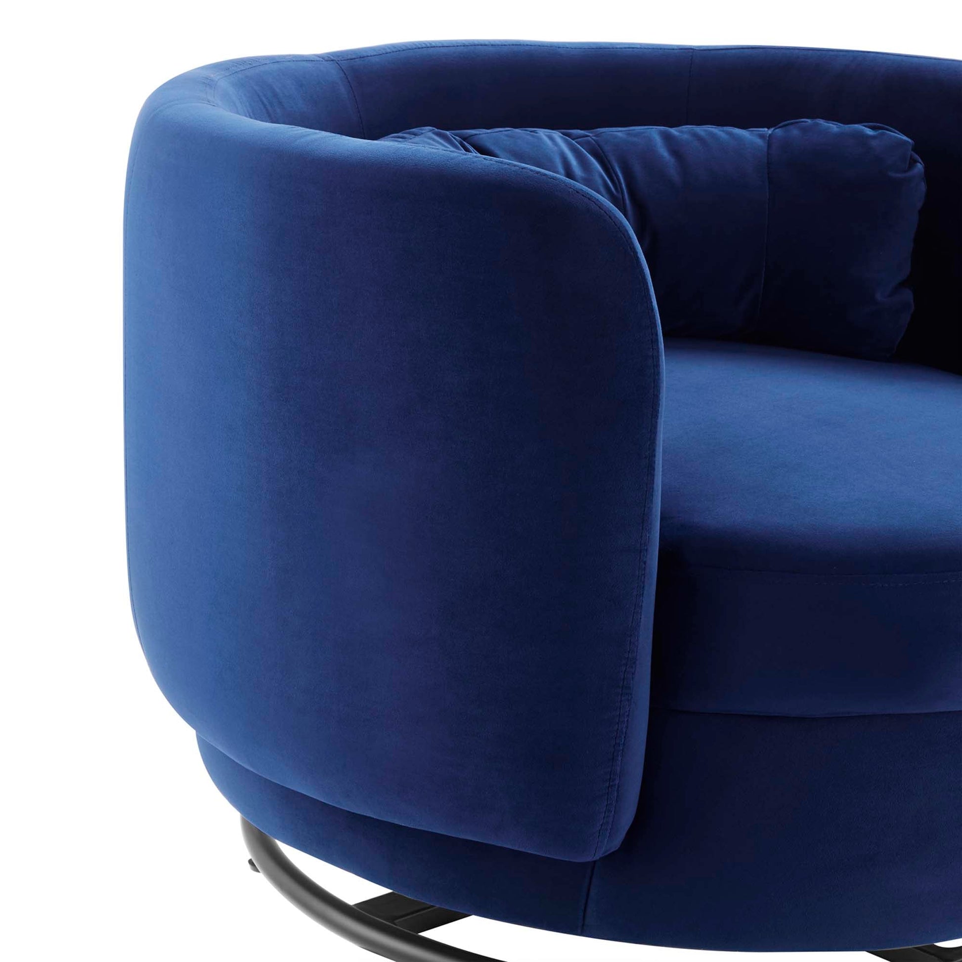 Relish Performance Velvet Swivel Chair - Best Buy Furniture