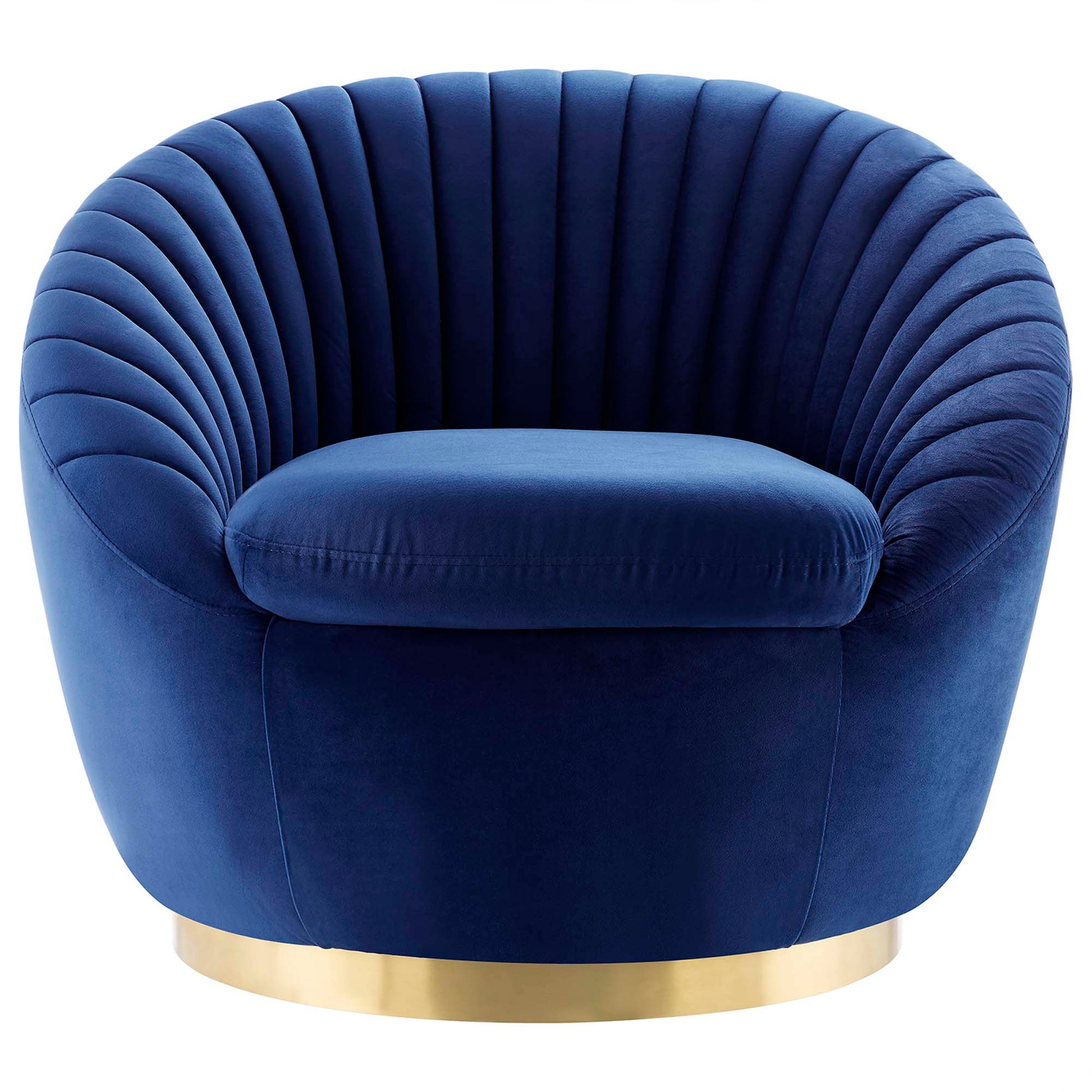 Whirr Tufted Performance Velvet Swivel Chair - Best Buy Furniture