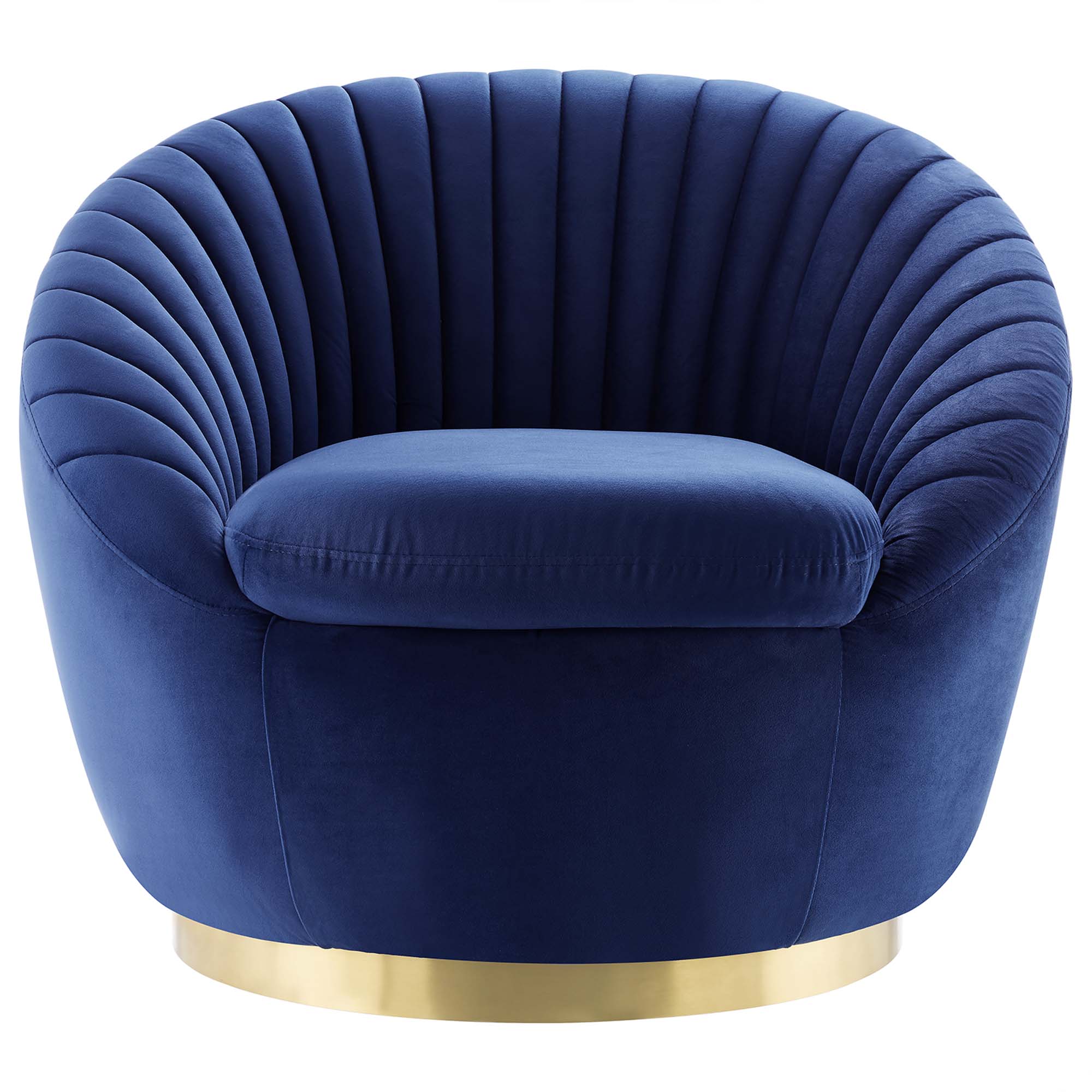 Whirr Tufted Performance Velvet Swivel Chair - Best Buy Furniture