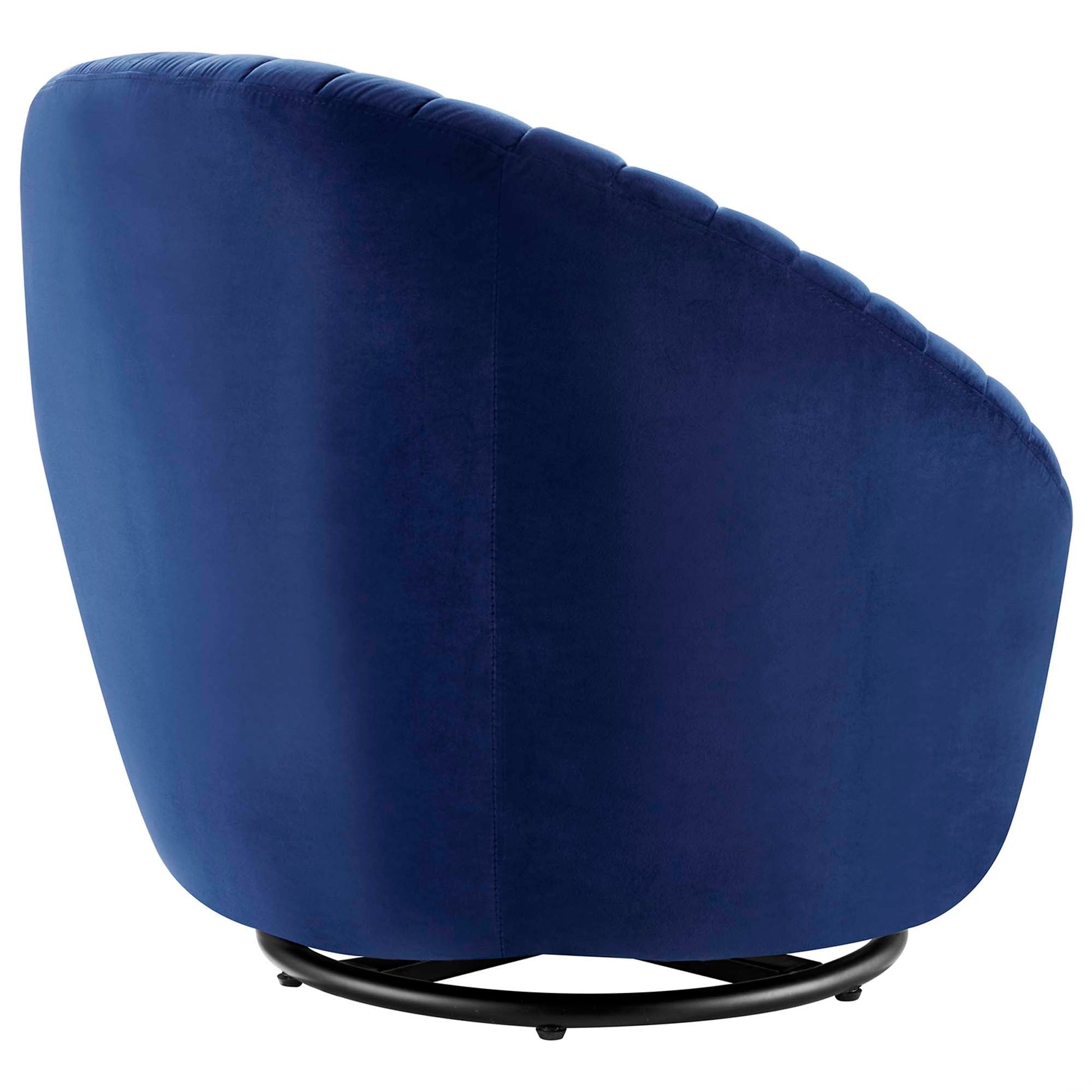 Whirr Tufted Performance Velvet Swivel Chair - Best Buy Furniture