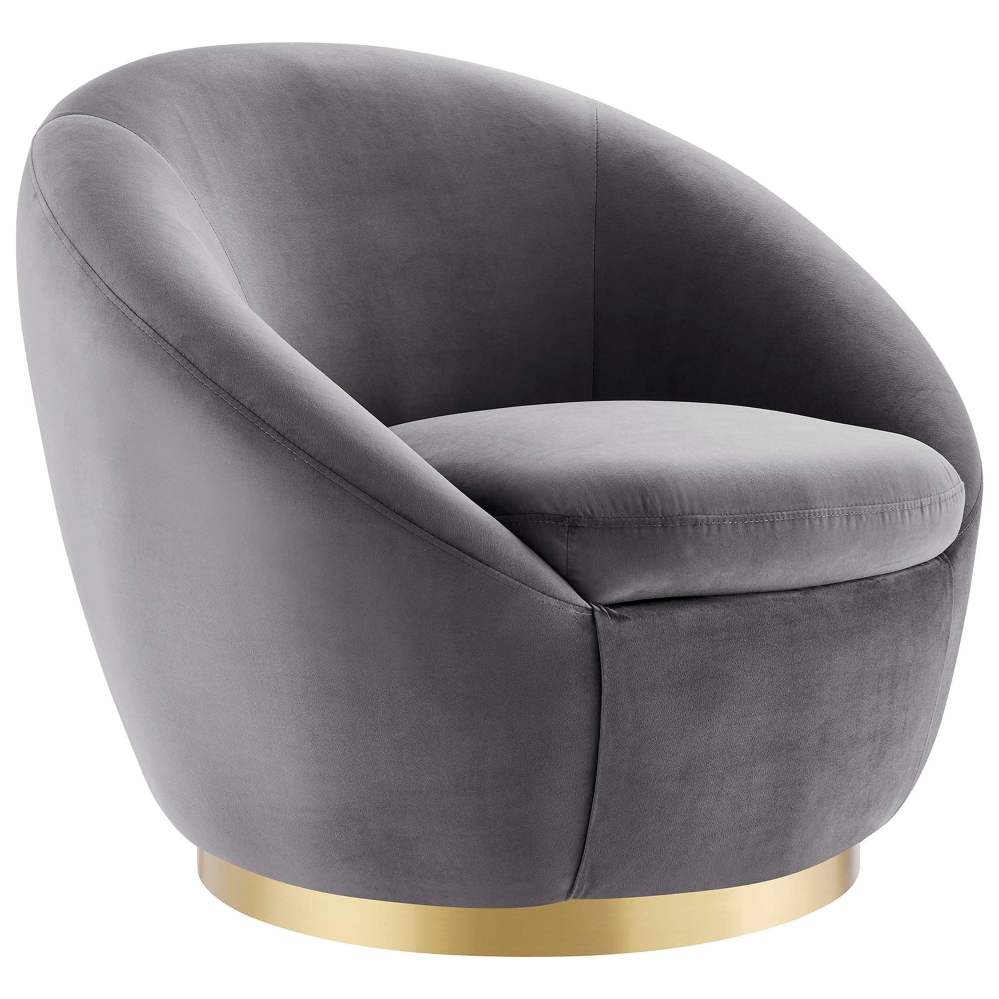 Buttercup Performance Velvet Swivel Chair - Best Buy Furniture