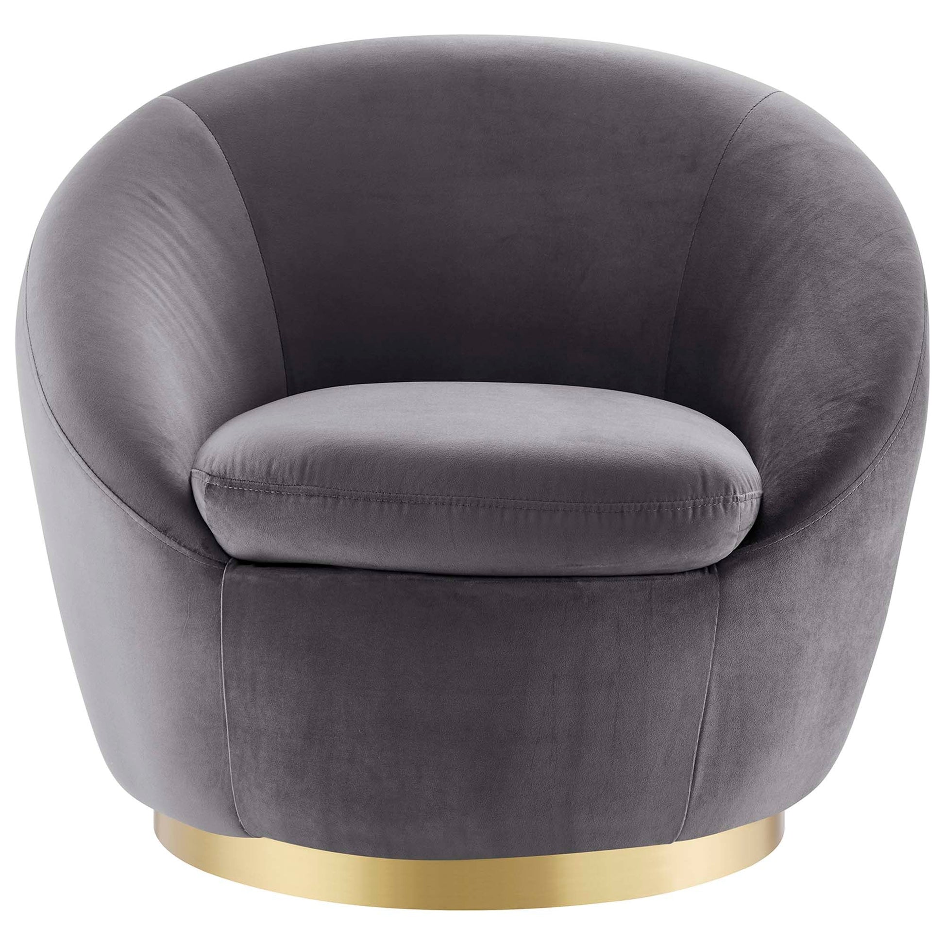 Buttercup Performance Velvet Swivel Chair - Best Buy Furniture