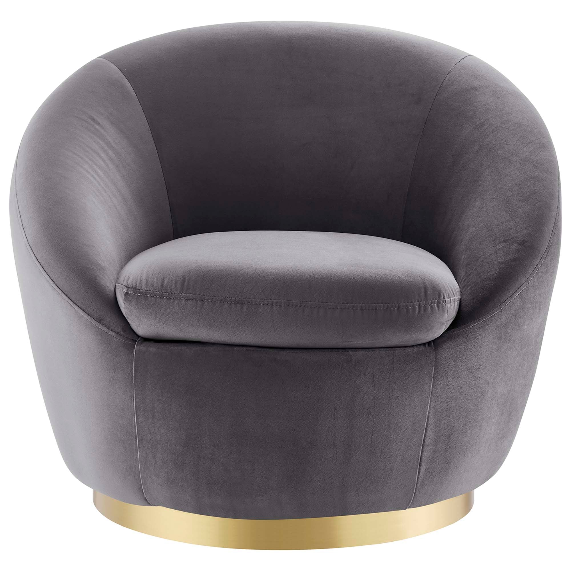Buttercup Performance Velvet Swivel Chair - Best Buy Furniture