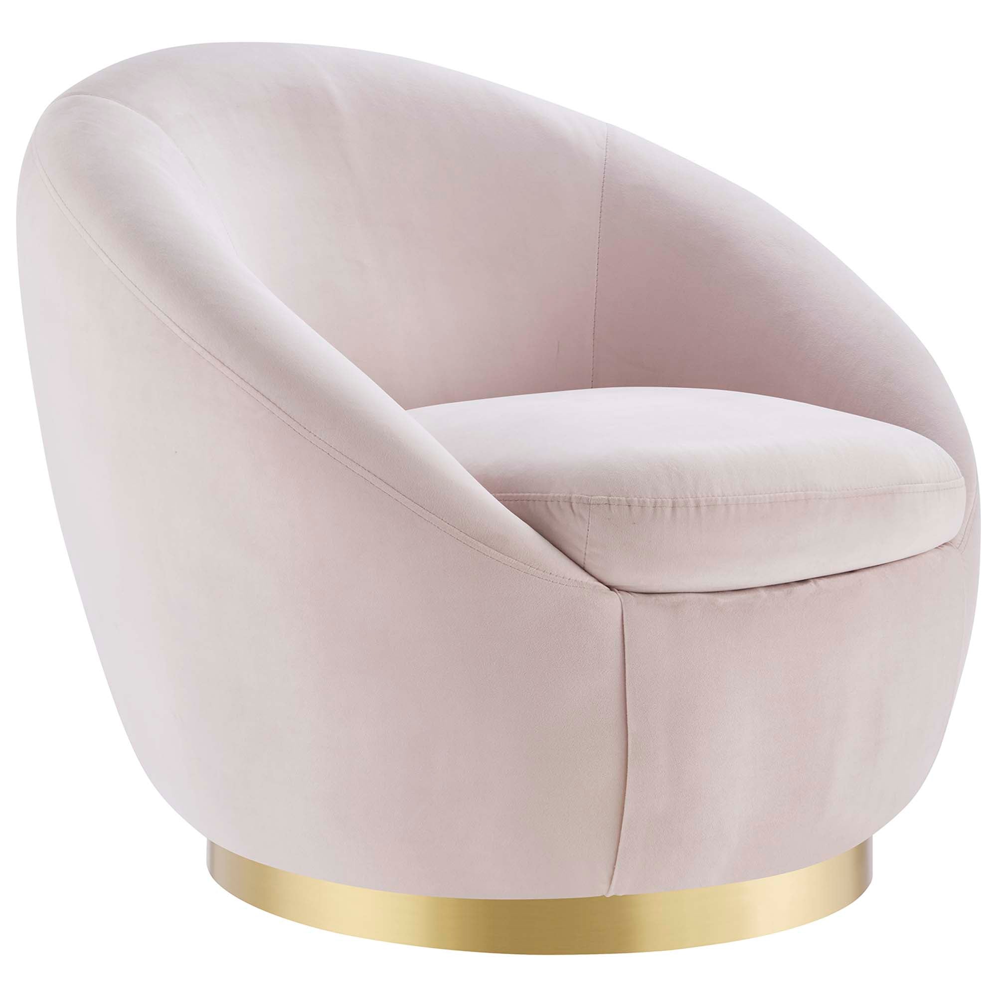Buttercup Performance Velvet Swivel Chair - Best Buy Furniture