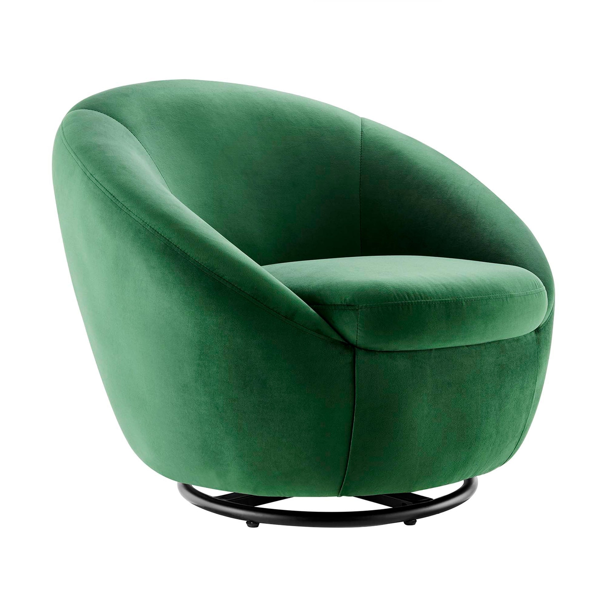 Buttercup Performance Velvet Swivel Chair - Best Buy Furniture