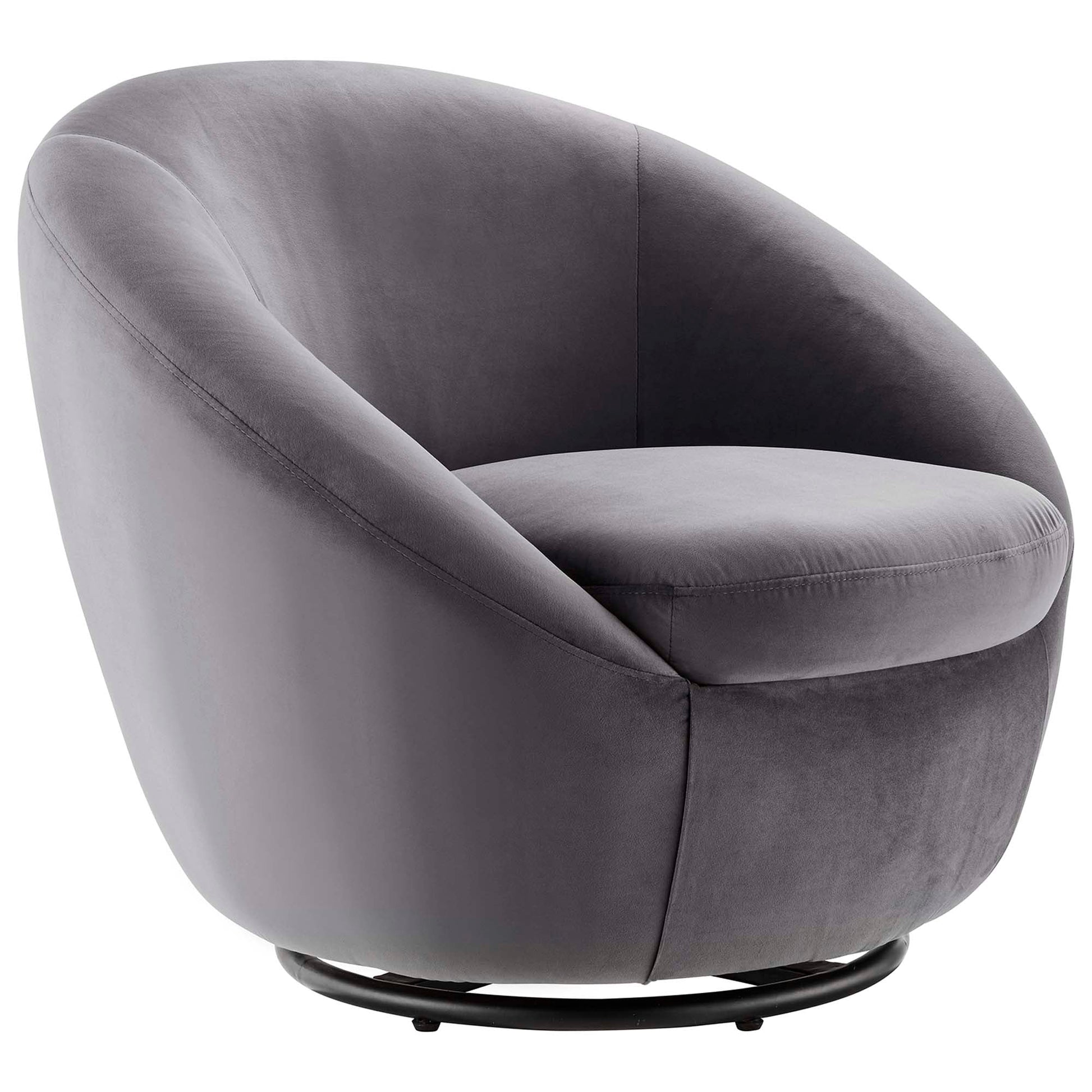 Buttercup Performance Velvet Swivel Chair - Best Buy Furniture