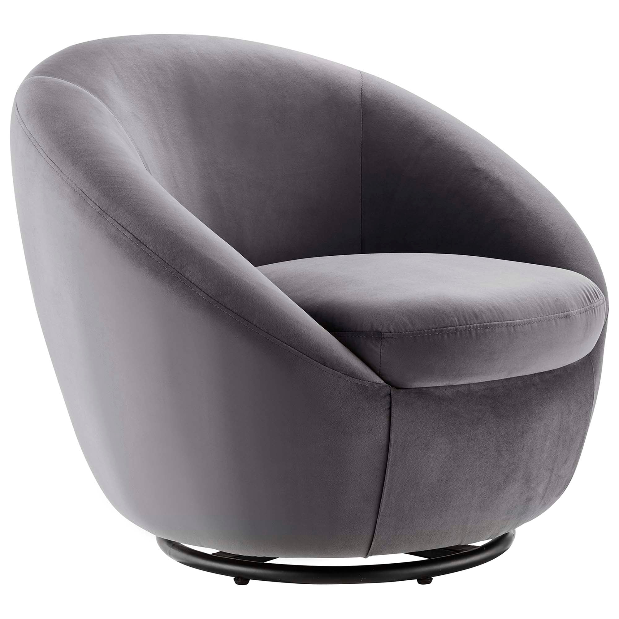 Buttercup Performance Velvet Swivel Chair - Best Buy Furniture
