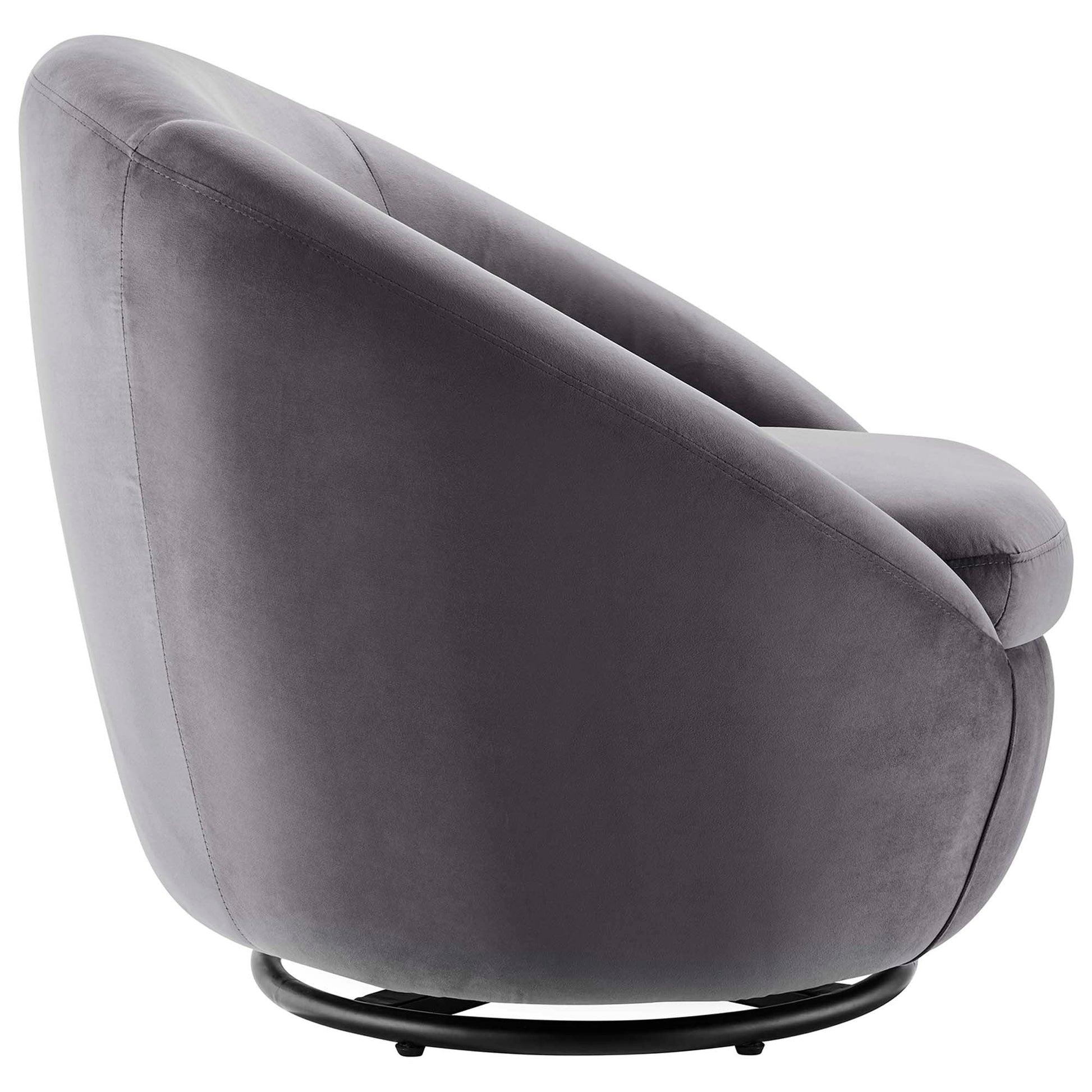 Buttercup Performance Velvet Swivel Chair - Best Buy Furniture
