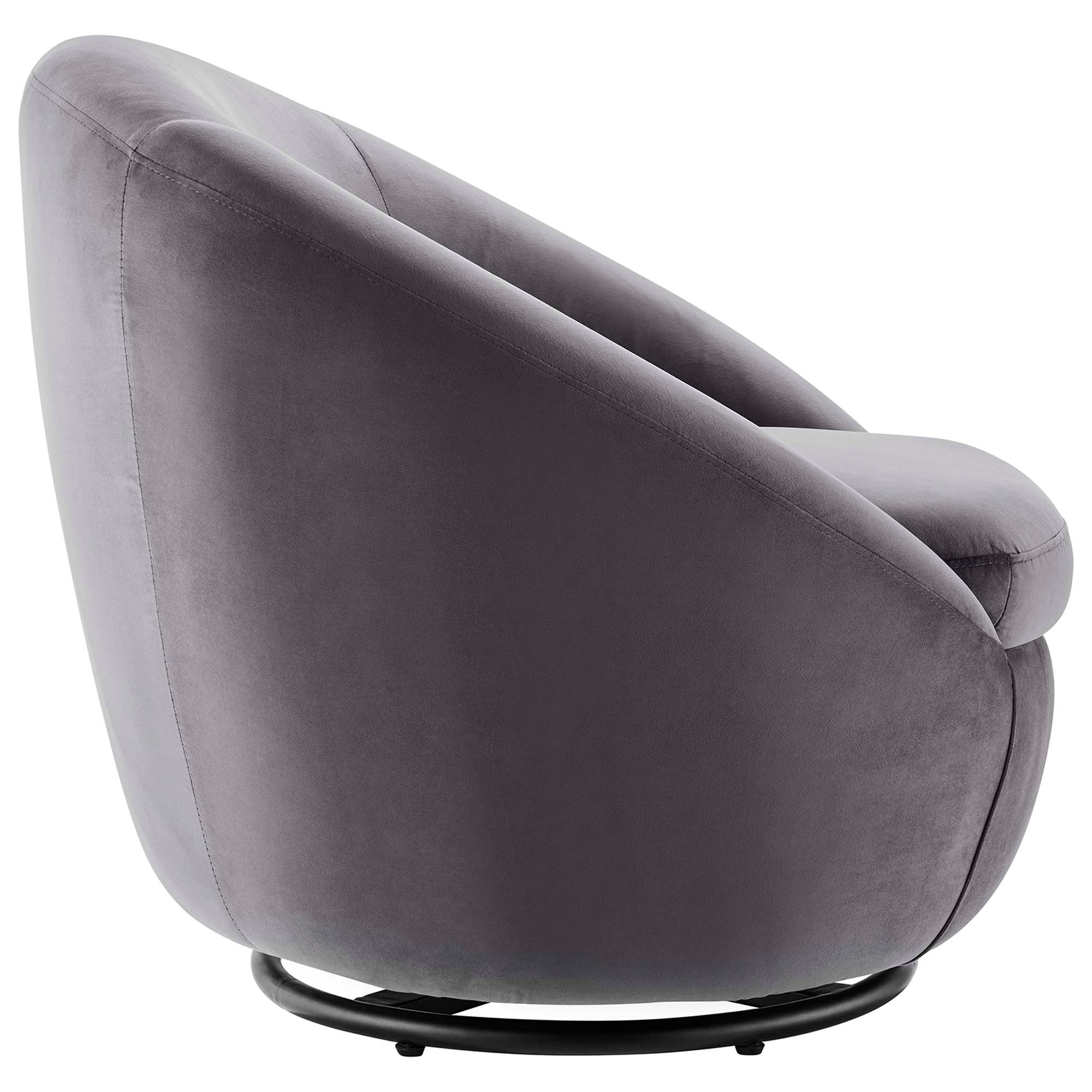 Buttercup Performance Velvet Swivel Chair - Best Buy Furniture