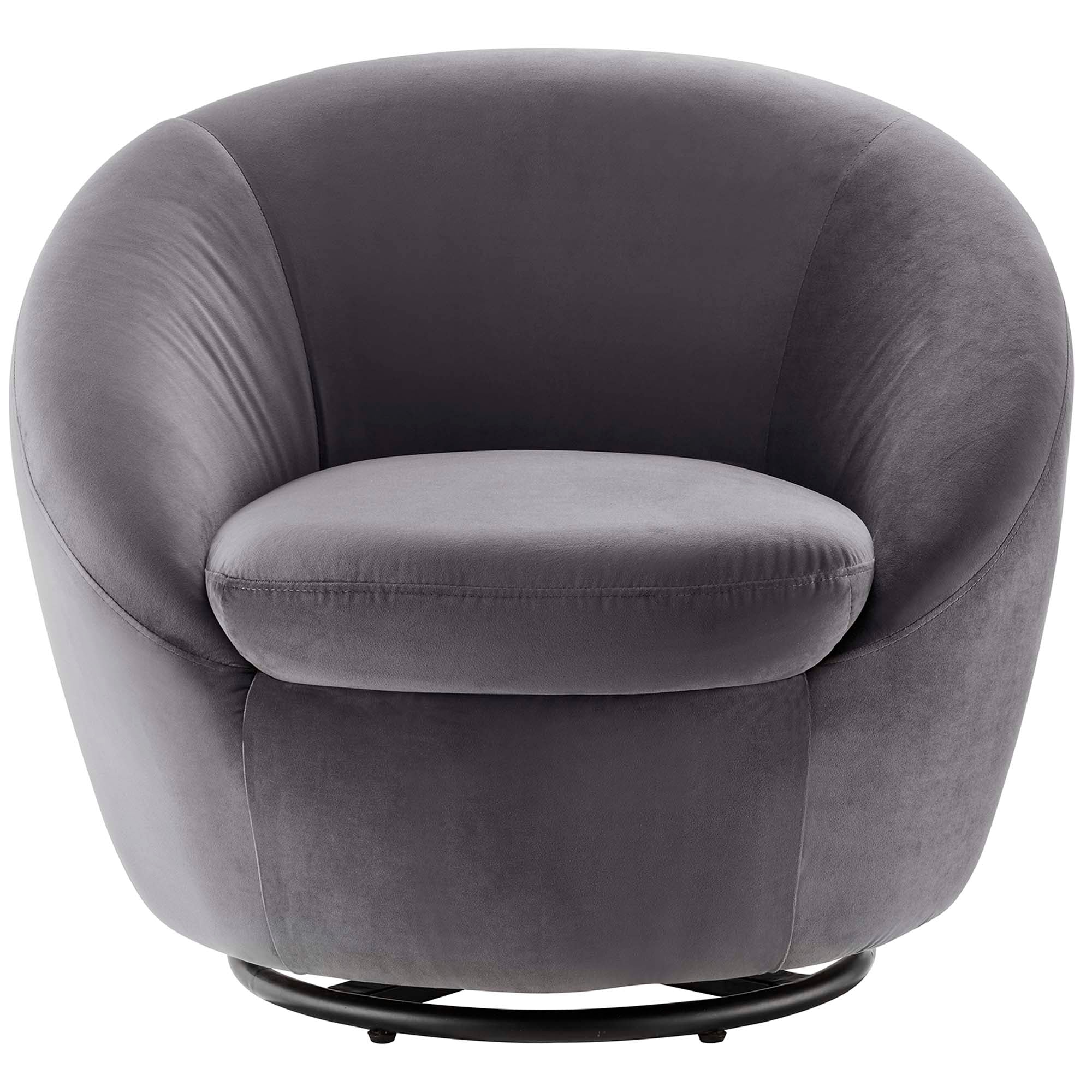 Buttercup Performance Velvet Swivel Chair - Best Buy Furniture