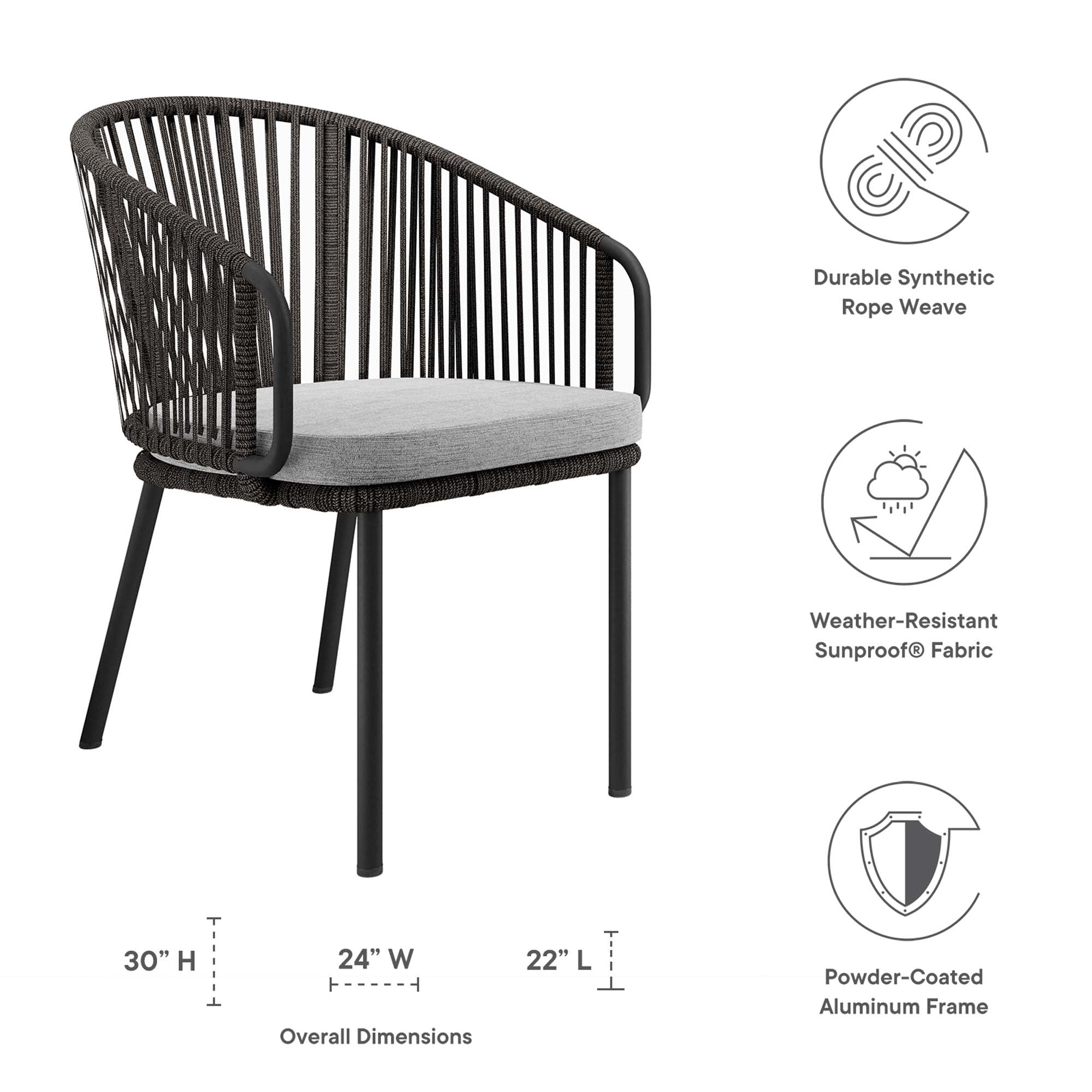 Harbor Outdoor Patio Armchair by Modway - Best Buy Furniture