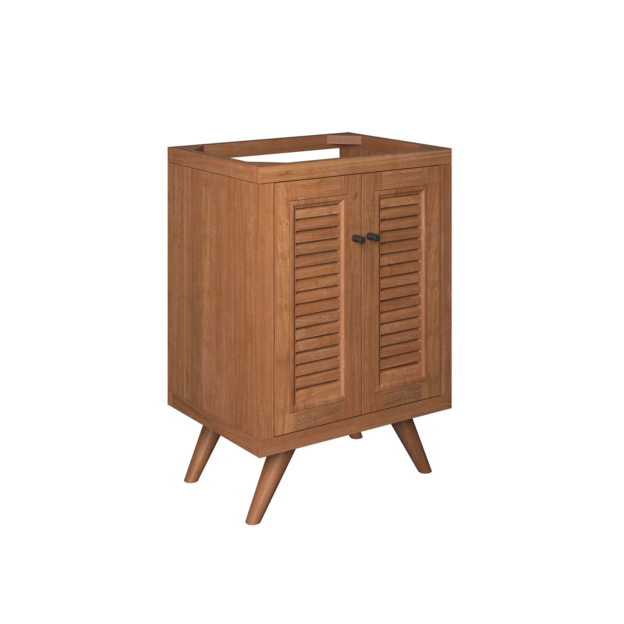 Birdie 24" Teak Wood Bathroom Vanity Cabinet (Sink Basin Not Included) by Modway - Best Buy Furniture
