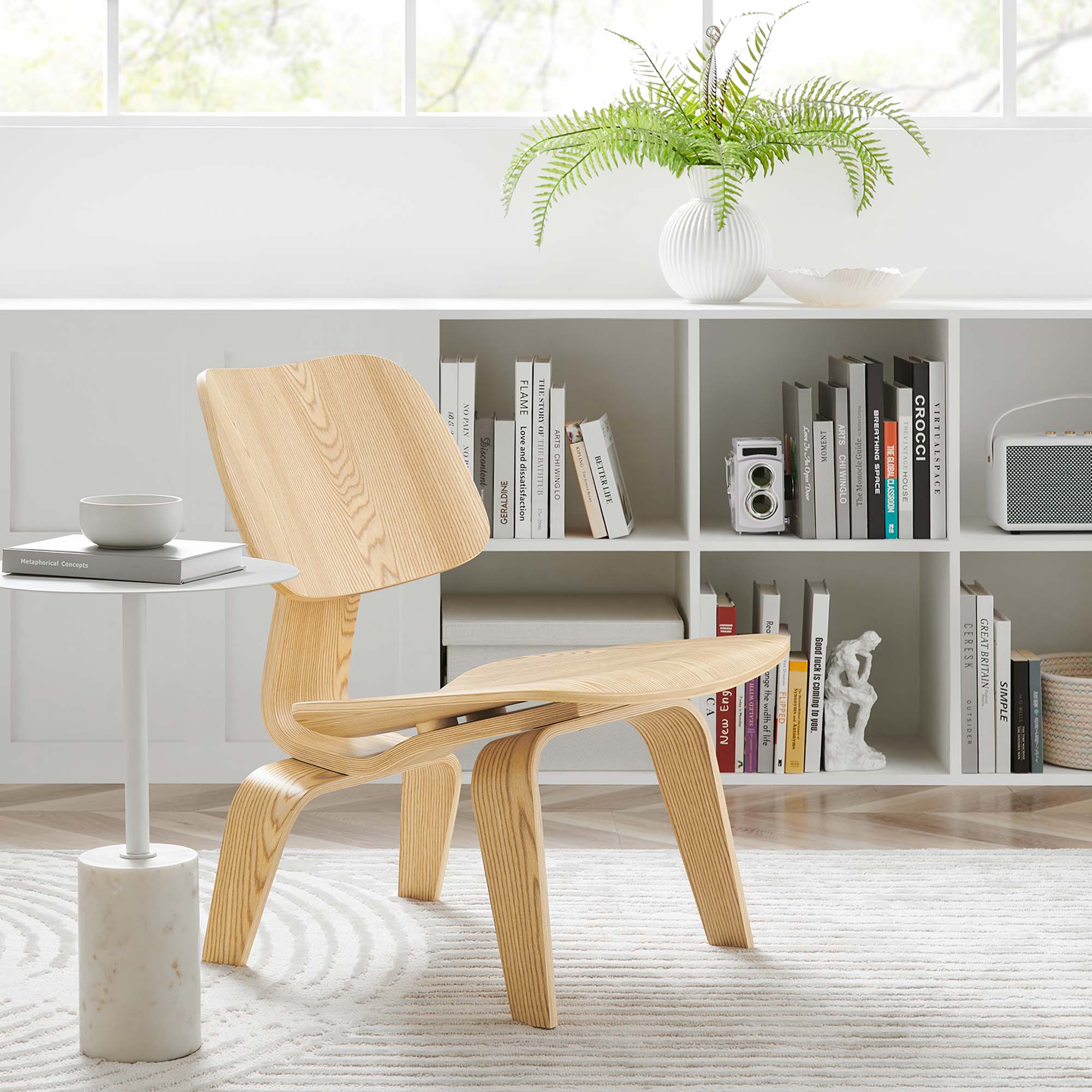 Fathom Wood Lounge Chair - Best Buy Furniture