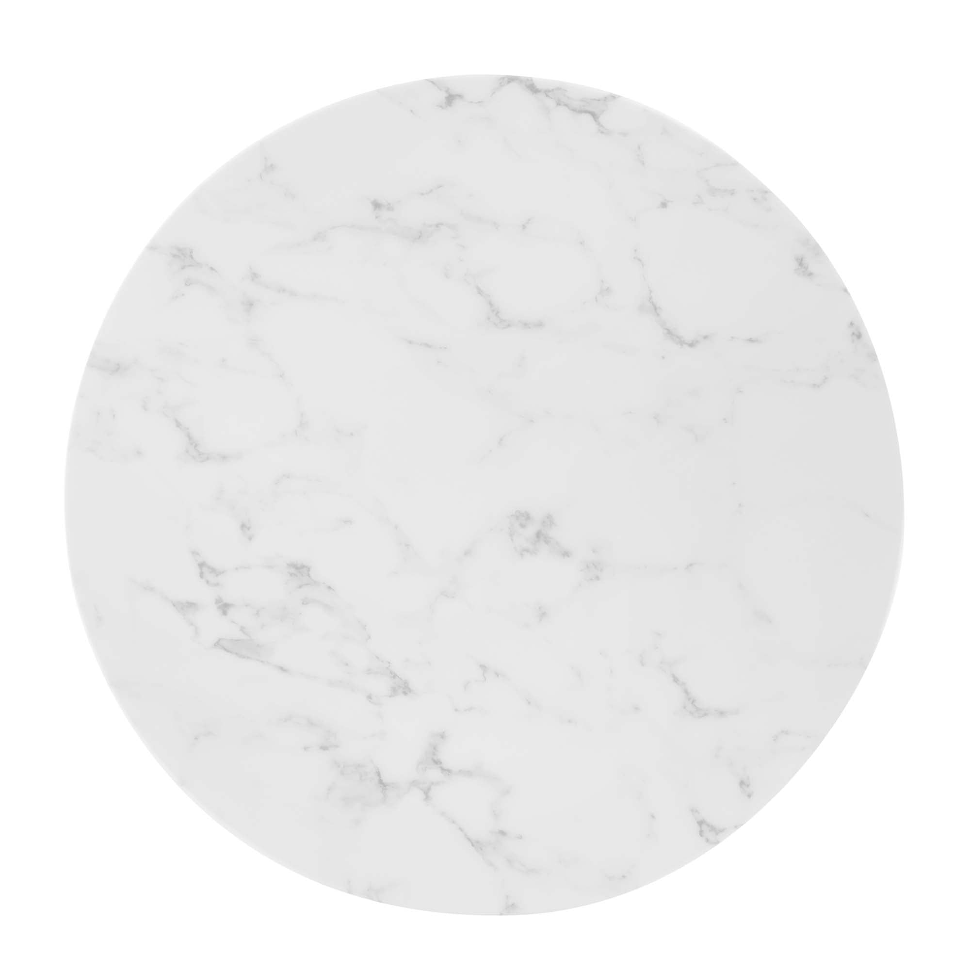 Zinque 28" Artificial Marble Dining Table by Modway - Best Buy Furniture