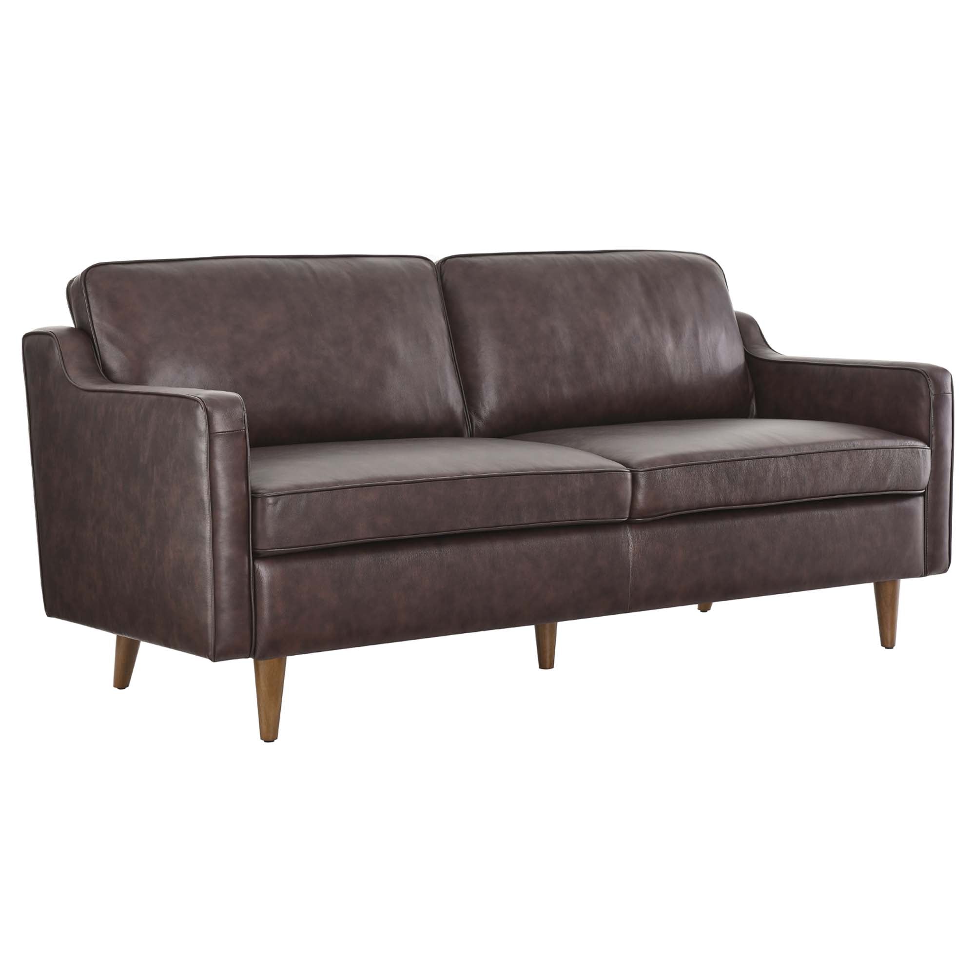 Impart Genuine Leather Sofa by Modway - Best Buy Furniture