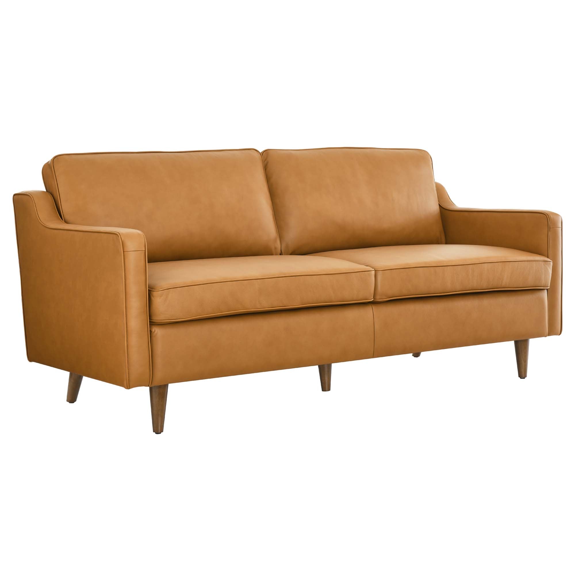 Impart Genuine Leather Sofa by Modway - Best Buy Furniture