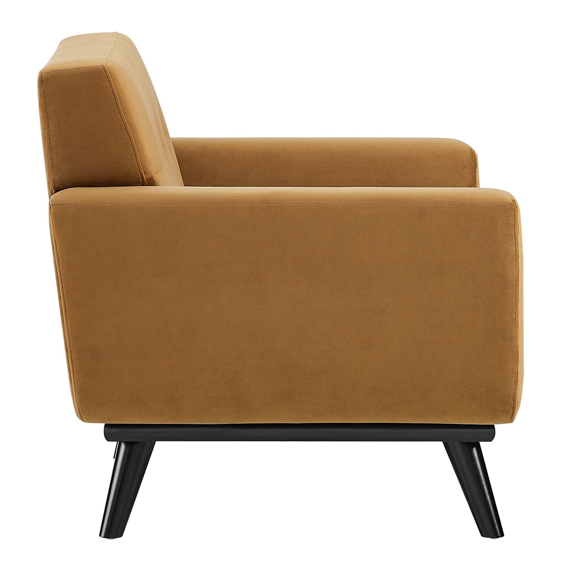 Engage Performance Velvet Armchair - Best Buy Furniture