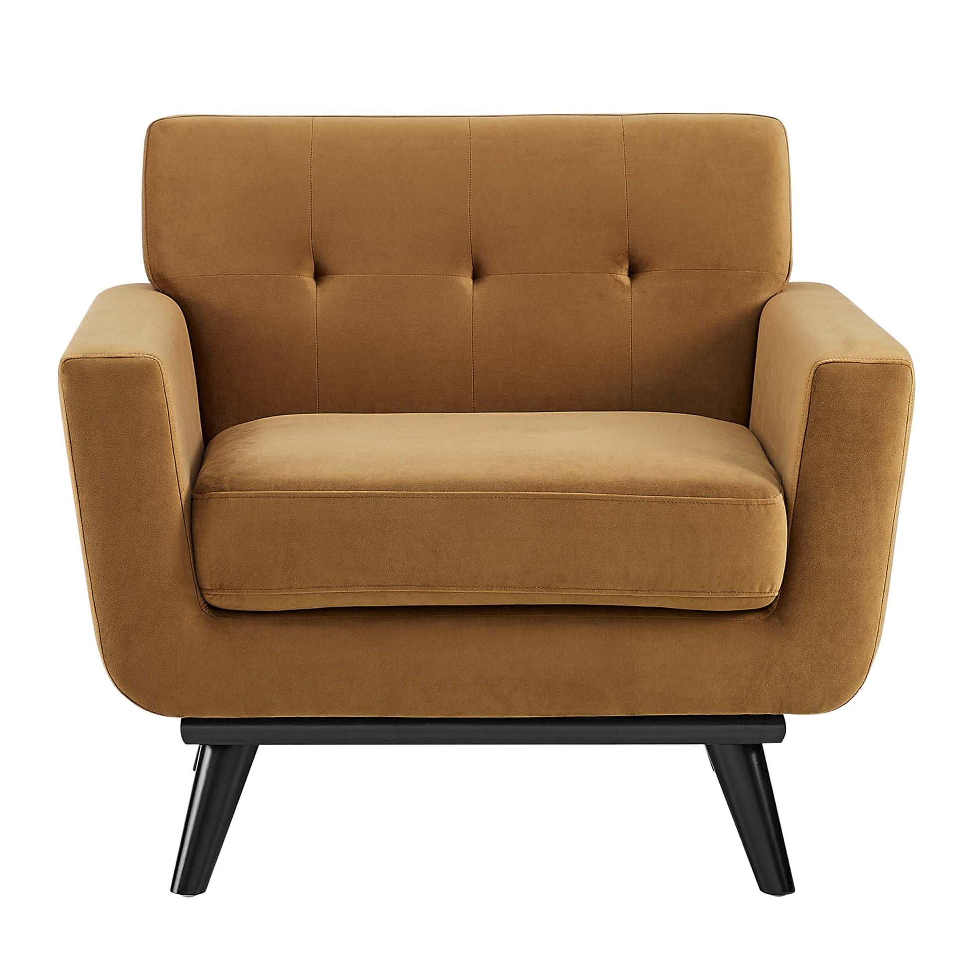 Engage Performance Velvet Armchair - Best Buy Furniture