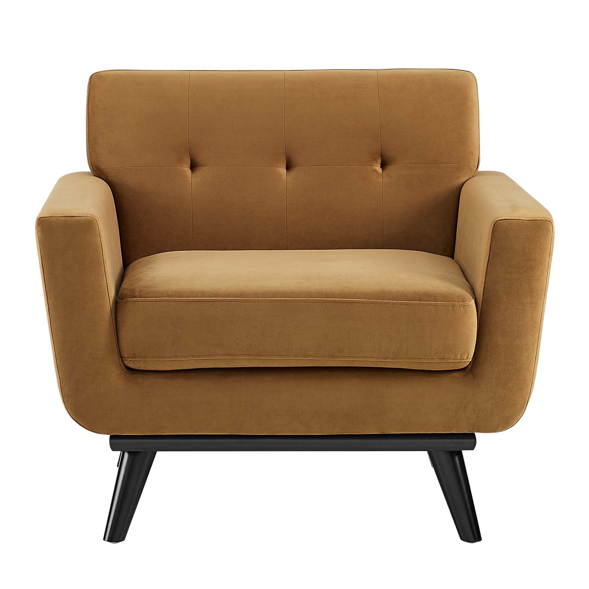 Engage Performance Velvet Armchair - Best Buy Furniture
