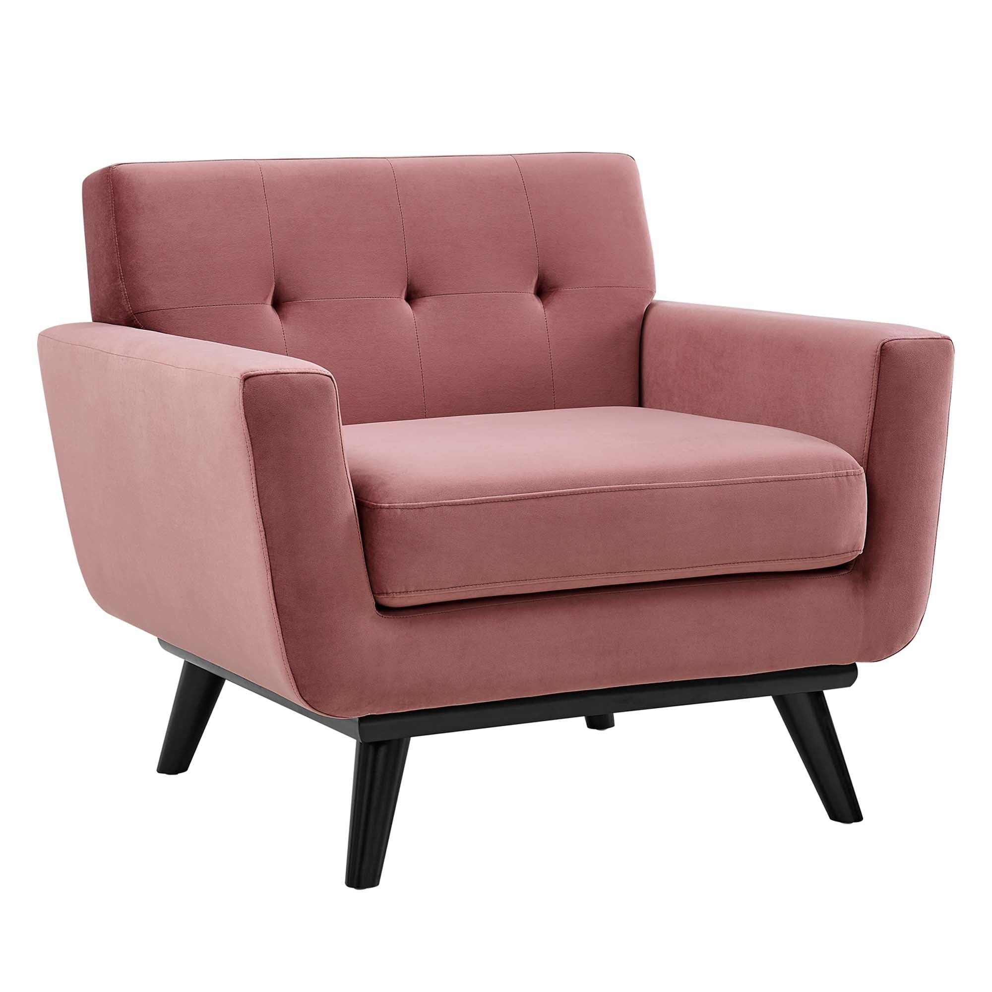 Engage Performance Velvet Armchair - Best Buy Furniture