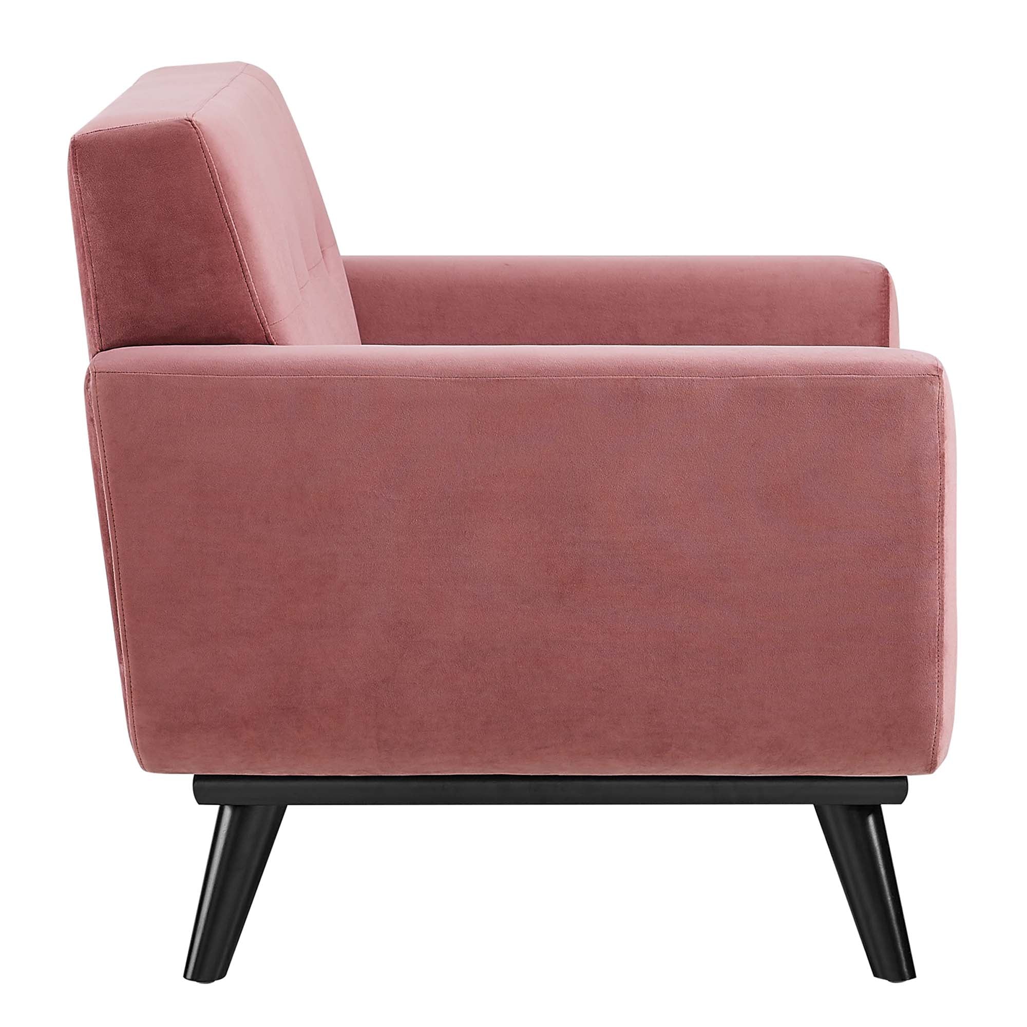 Engage Performance Velvet Armchair - Best Buy Furniture