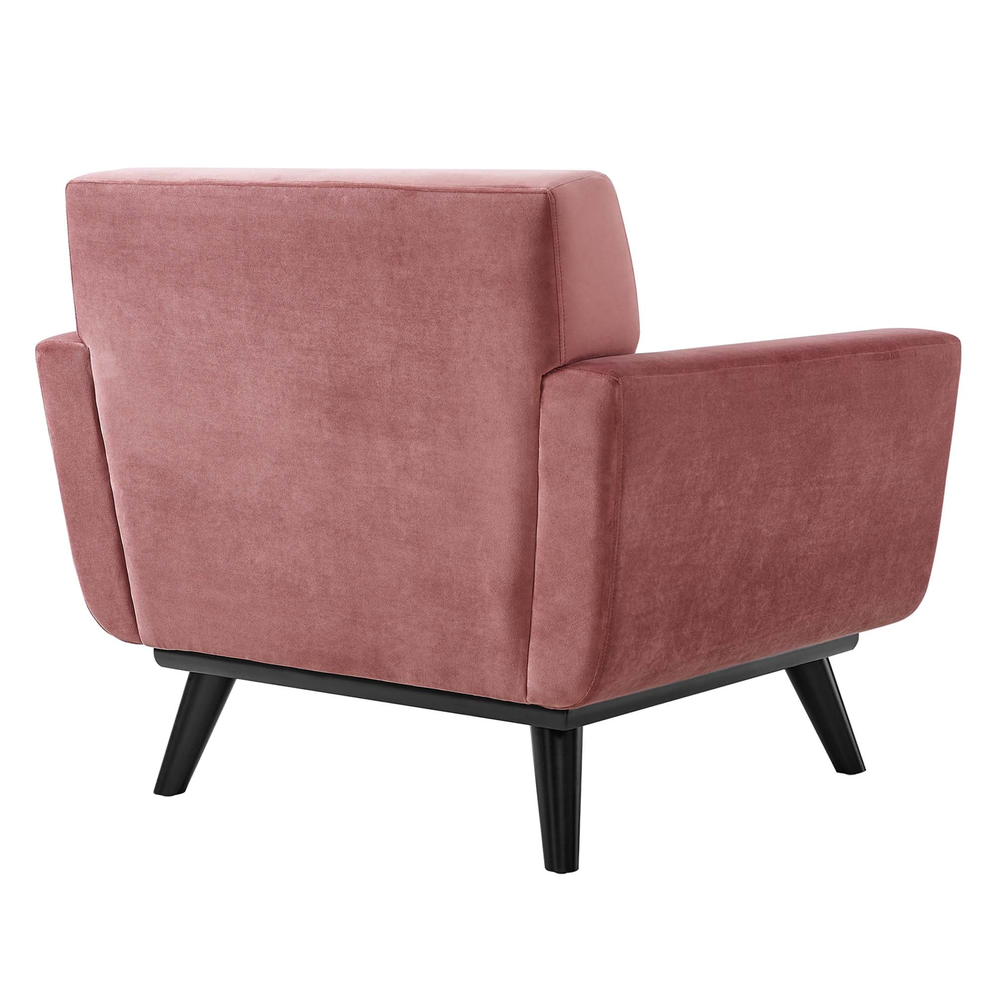 Engage Performance Velvet Armchair - Best Buy Furniture