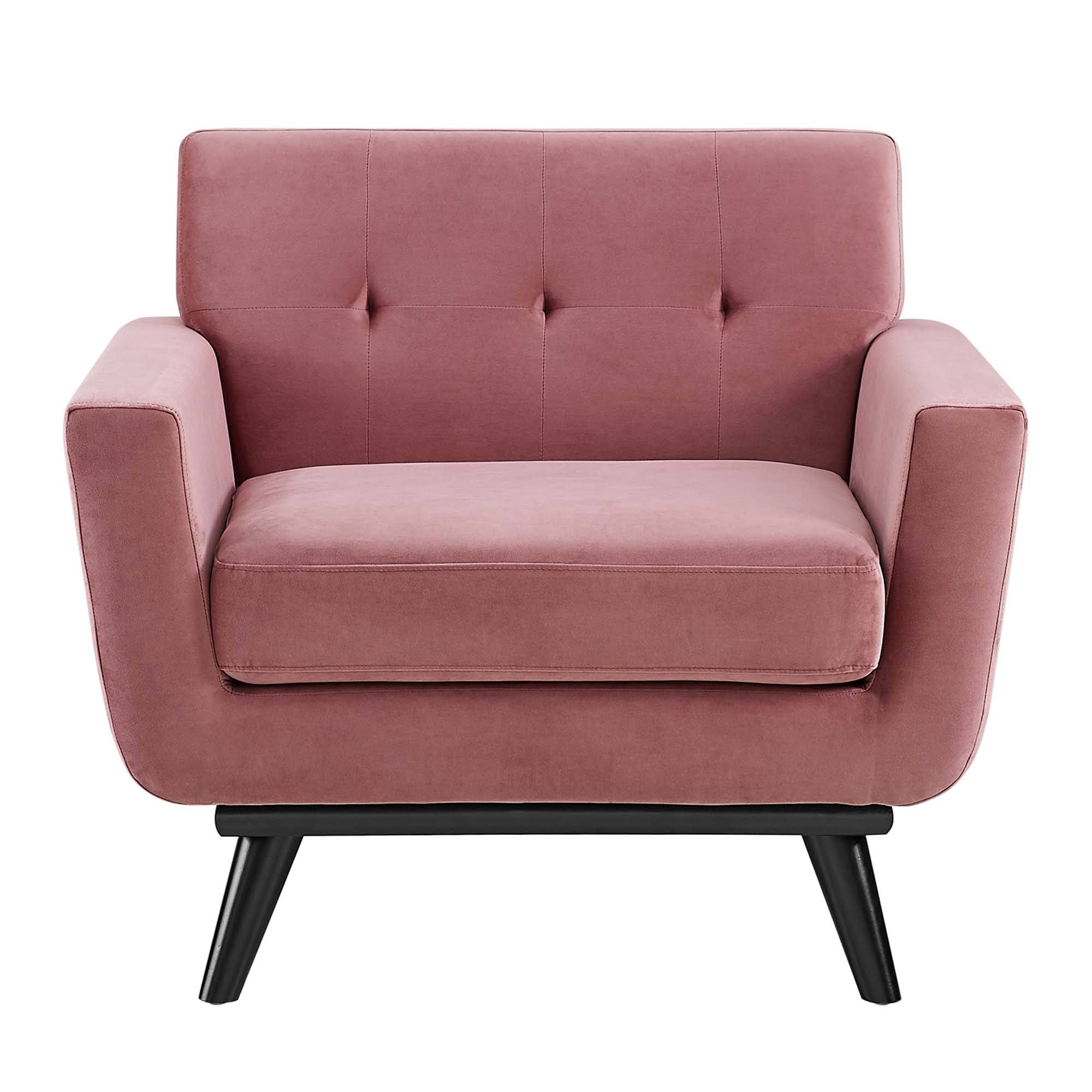 Engage Performance Velvet Armchair - Best Buy Furniture