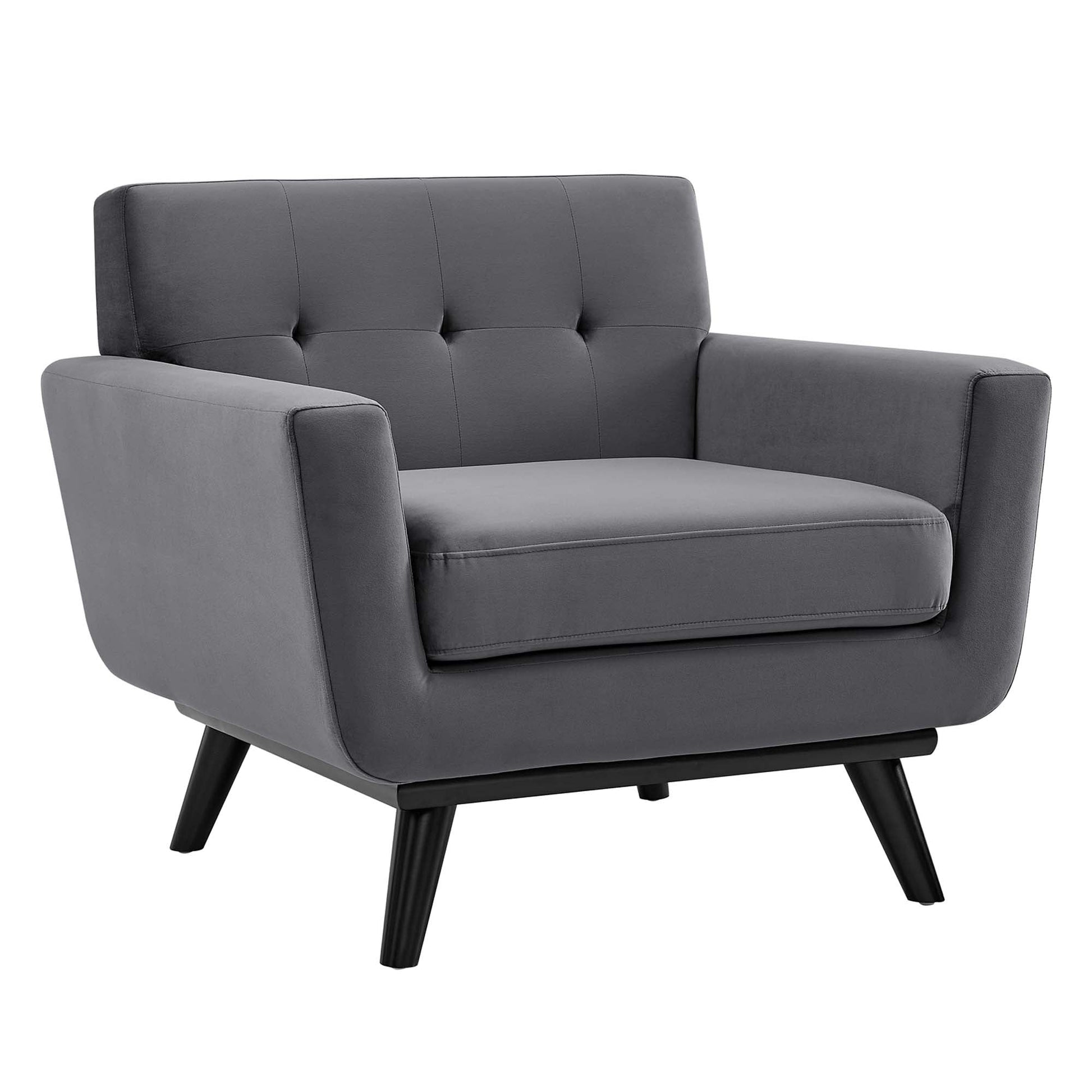 Engage Performance Velvet Armchair - Best Buy Furniture