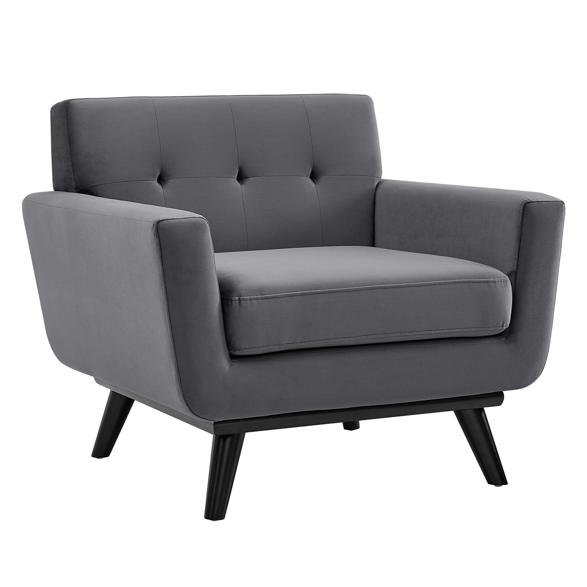 Engage Performance Velvet Armchair - Best Buy Furniture