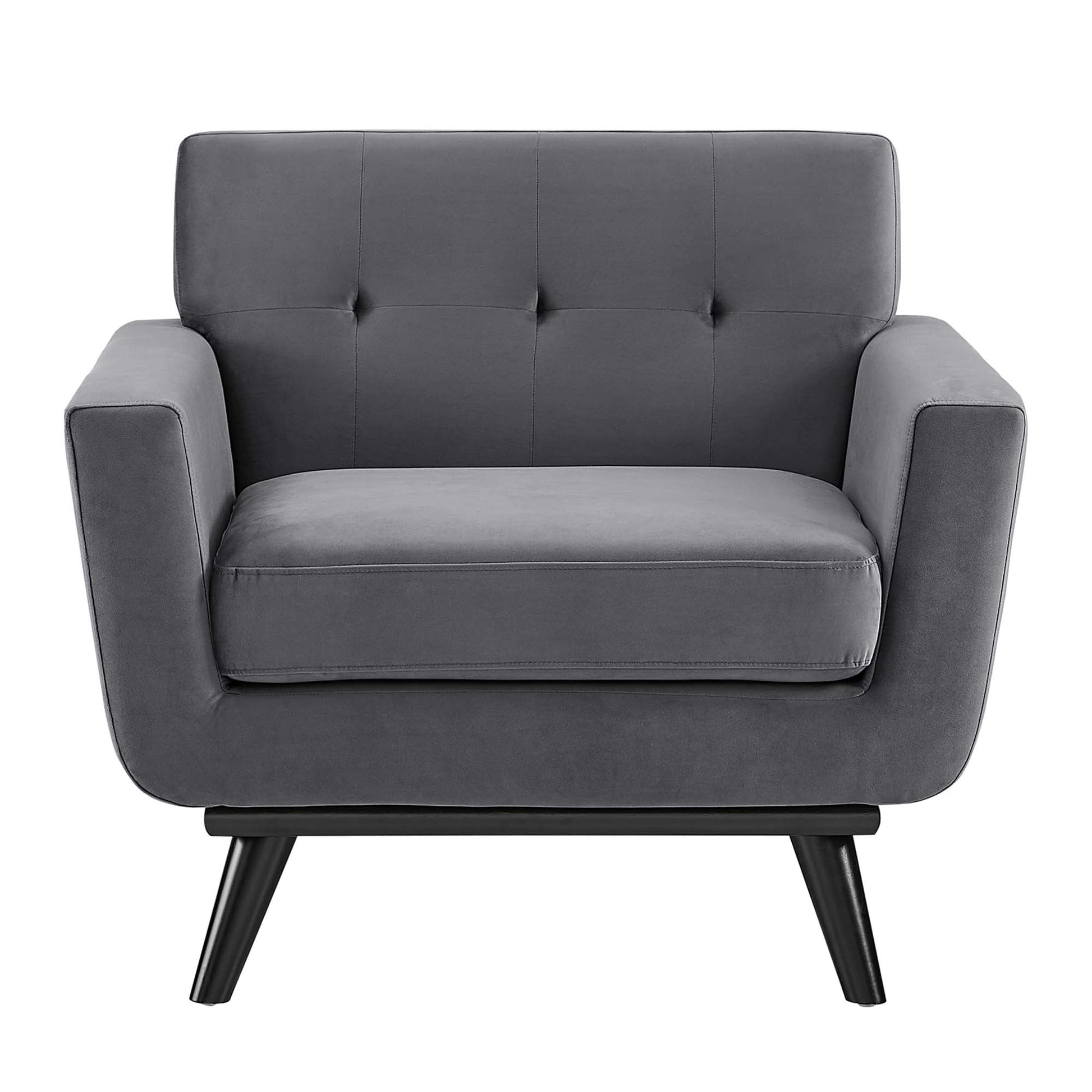 Engage Performance Velvet Armchair - Best Buy Furniture
