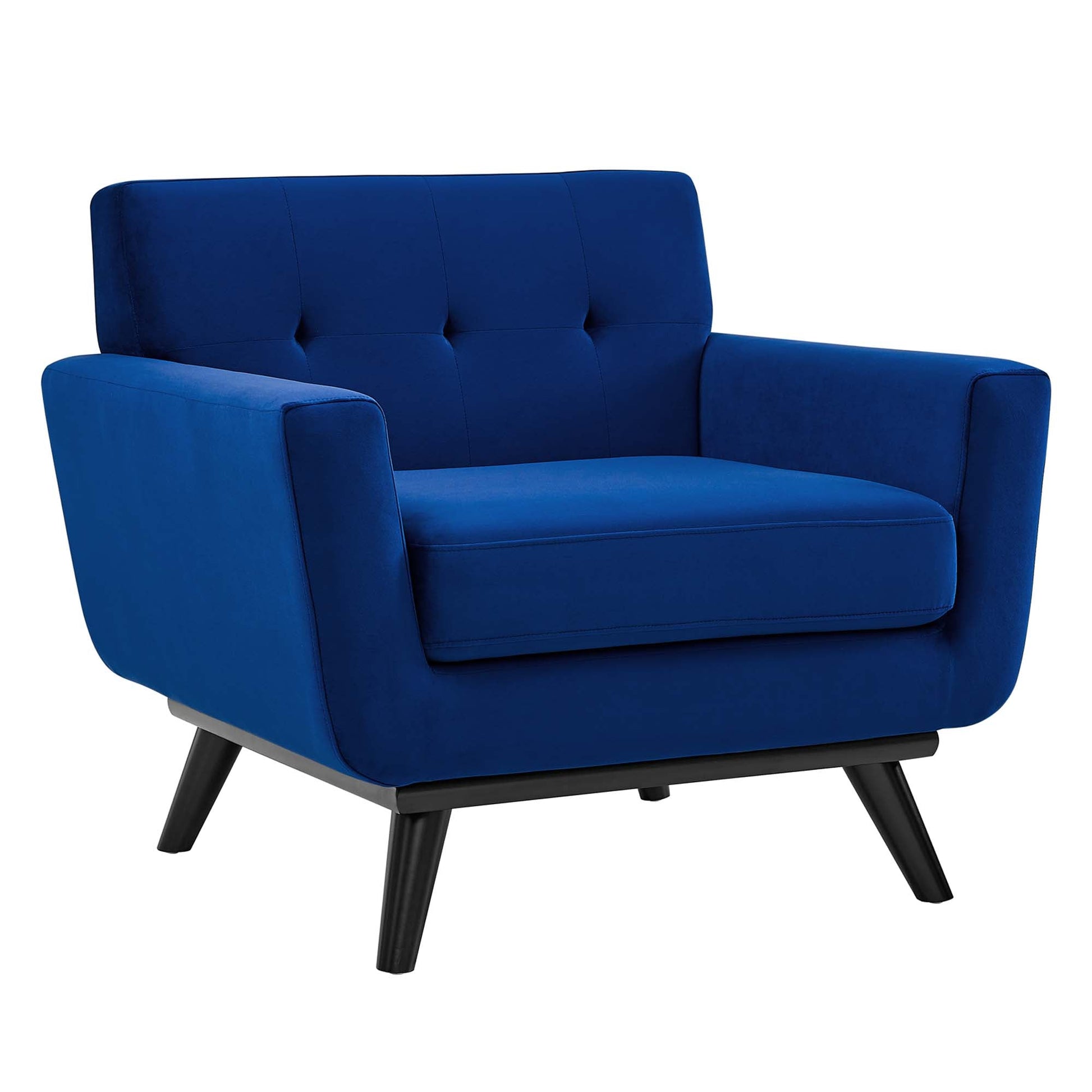Engage Performance Velvet Armchair - Best Buy Furniture
