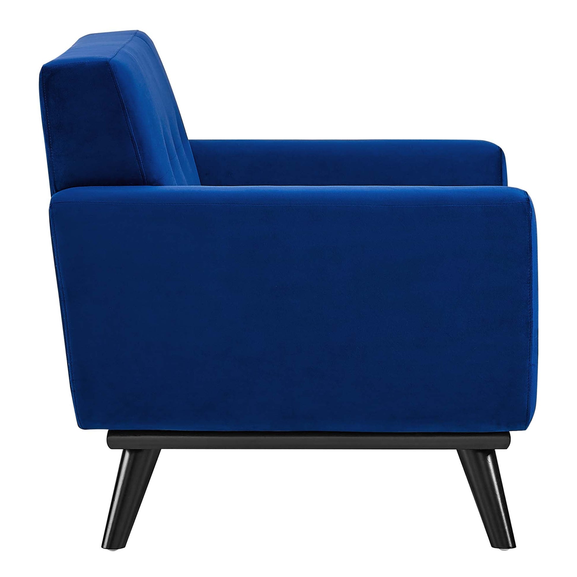 Engage Performance Velvet Armchair - Best Buy Furniture