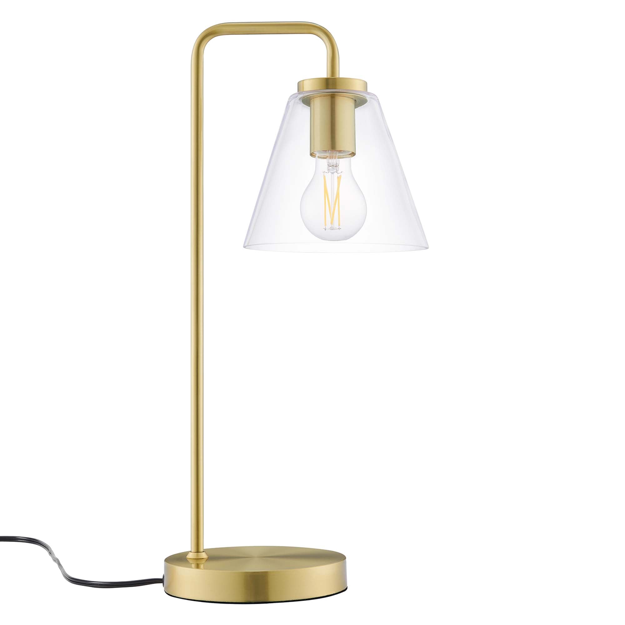 Element Glass Table Lamp by Modway - Best Buy Furniture