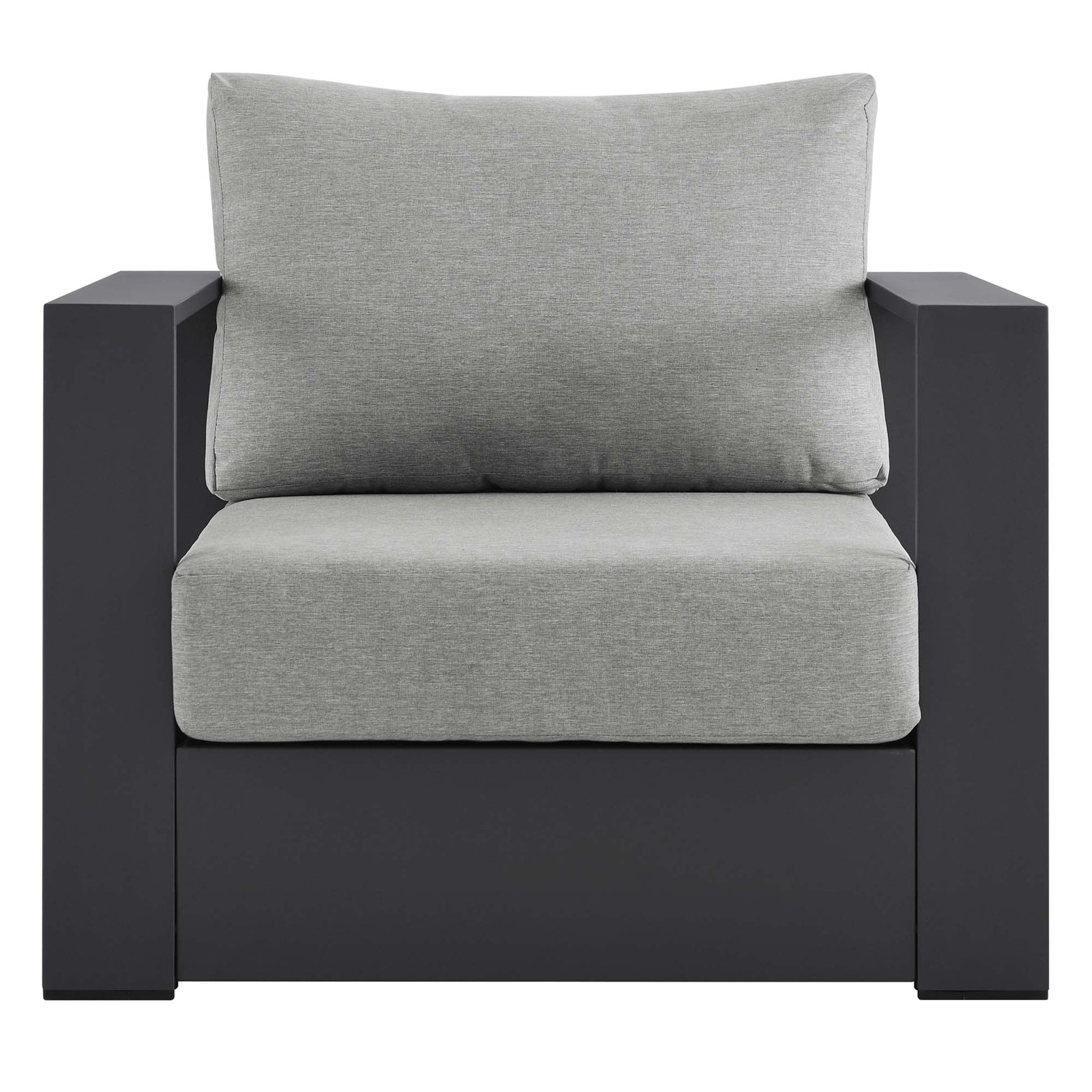 Tahoe Outdoor Patio Powder-Coated Aluminum Armchair by Modway - Best Buy Furniture