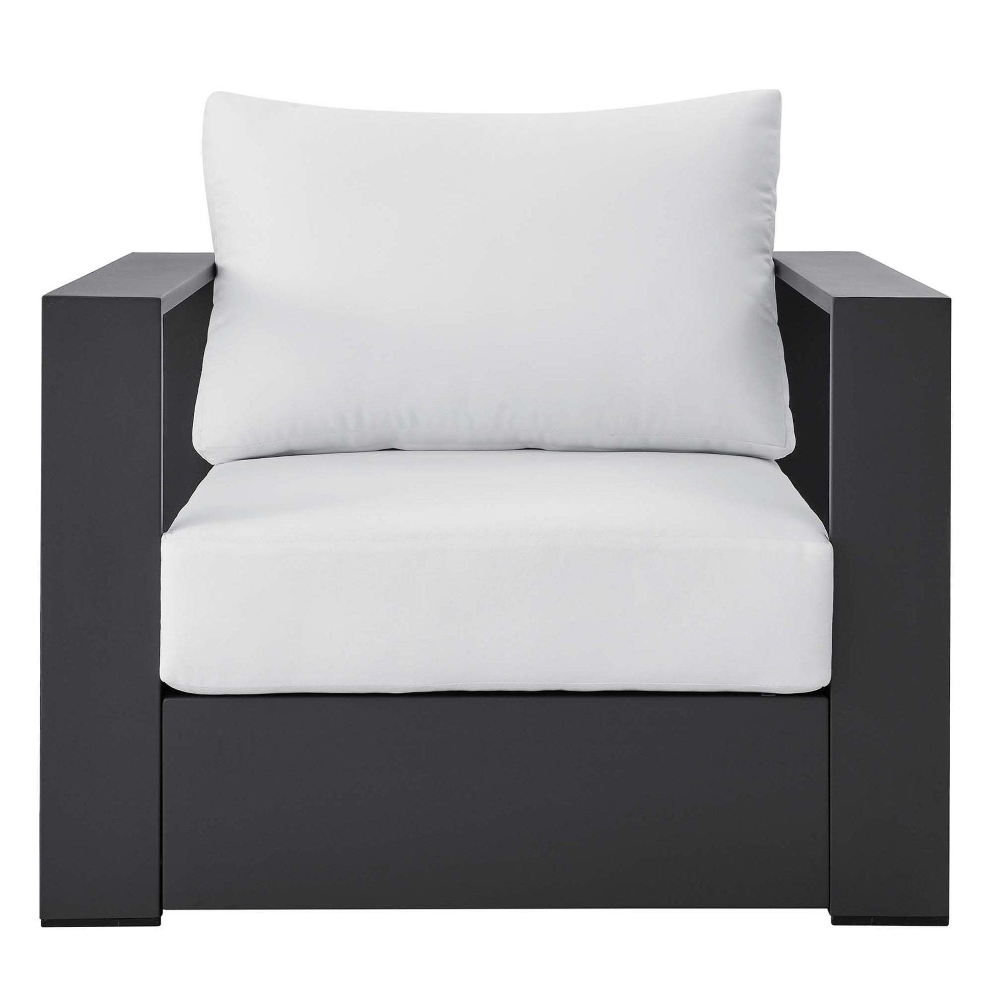 Tahoe Outdoor Patio Powder-Coated Aluminum Armchair by Modway - Best Buy Furniture